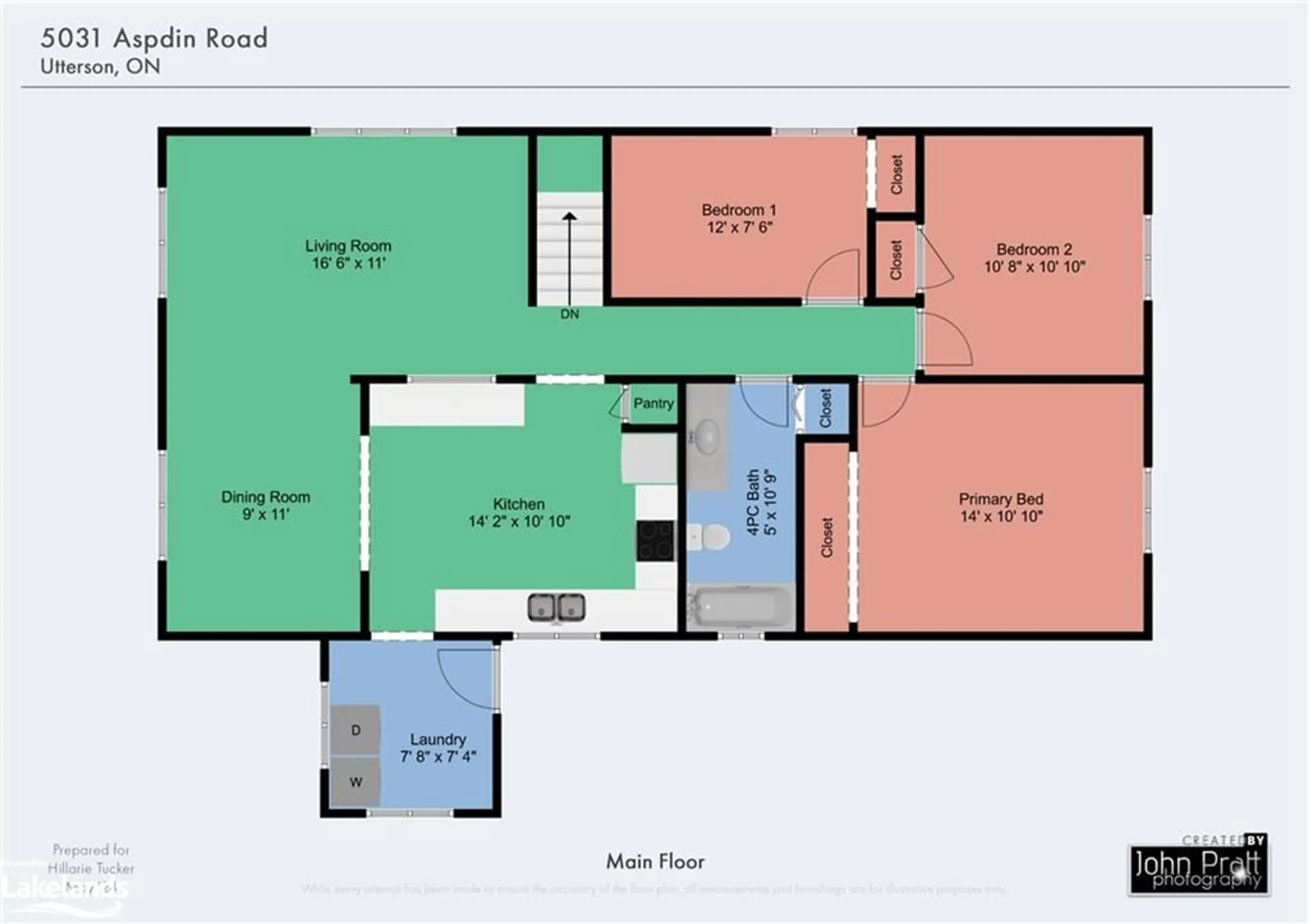 Floor plan for 5031 Aspdin Rd, Rosseau Ontario P0C 1J0