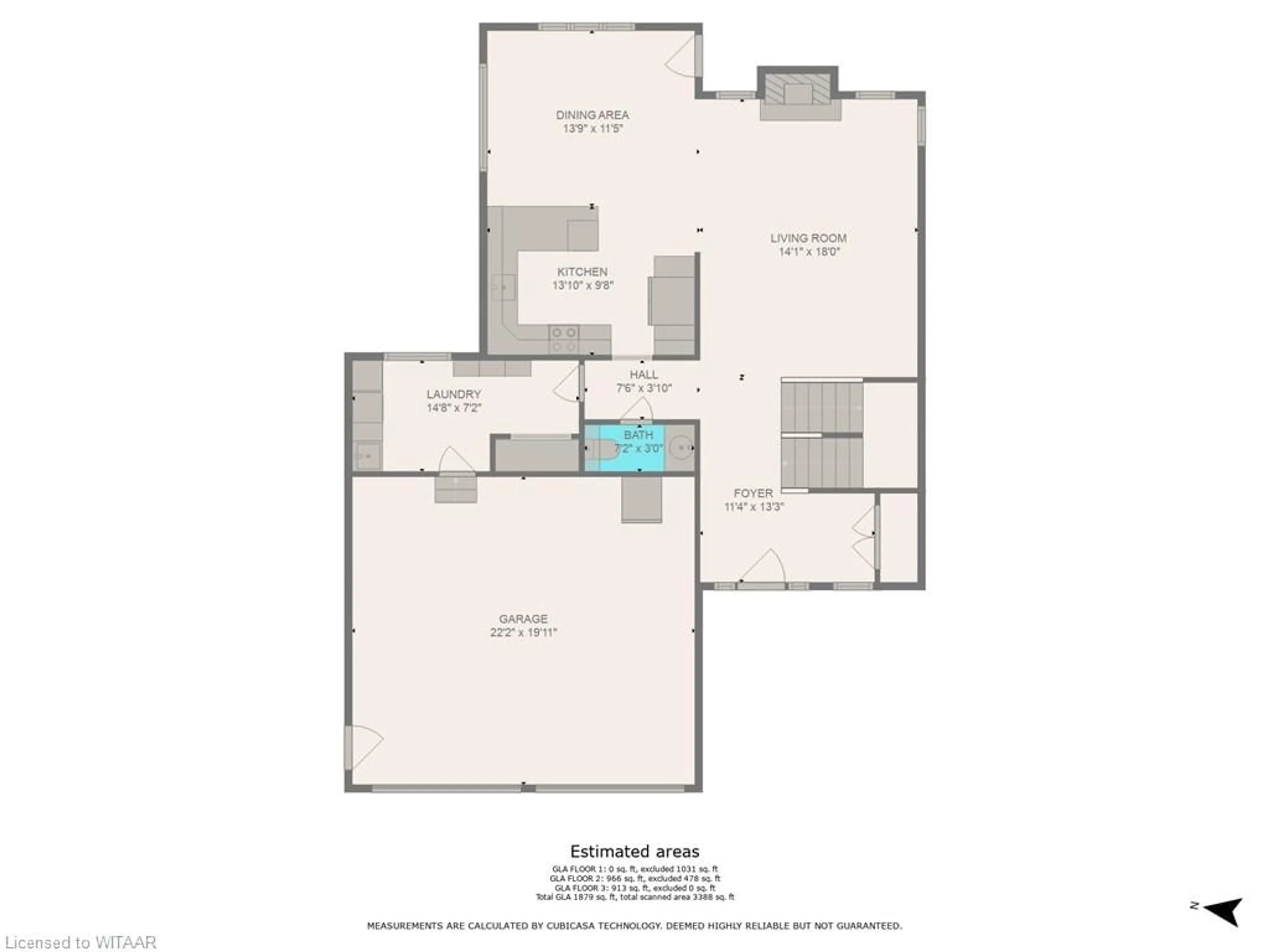 Floor plan for 73 Pine St, Tillsonburg Ontario N4G 0A2