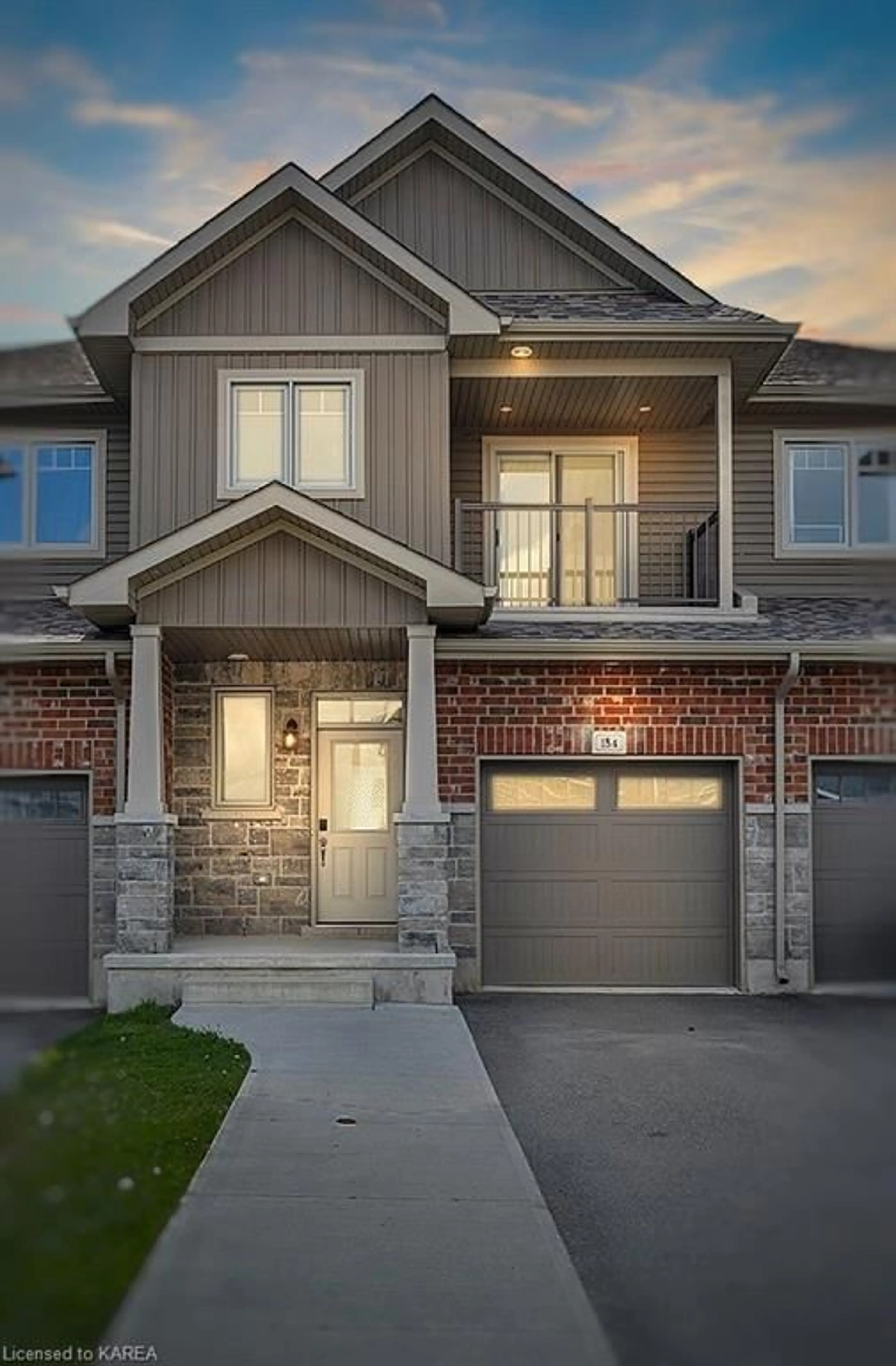 Home with brick exterior material for 184 Dr Richard James Cres, Amherstview Ontario K7N 0B9