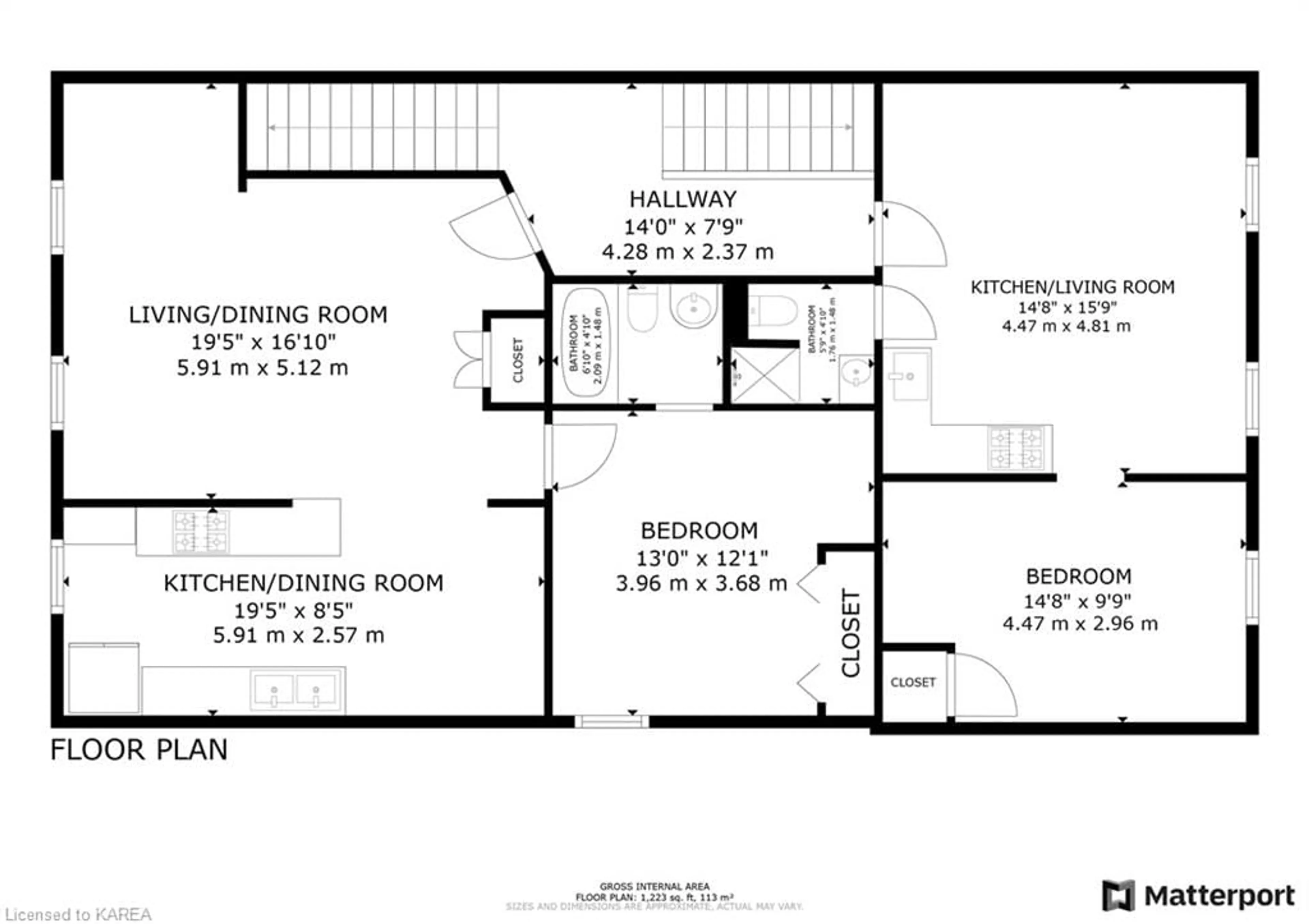 Floor plan for 12 Concession St, Tamworth Ontario K0K 3G0