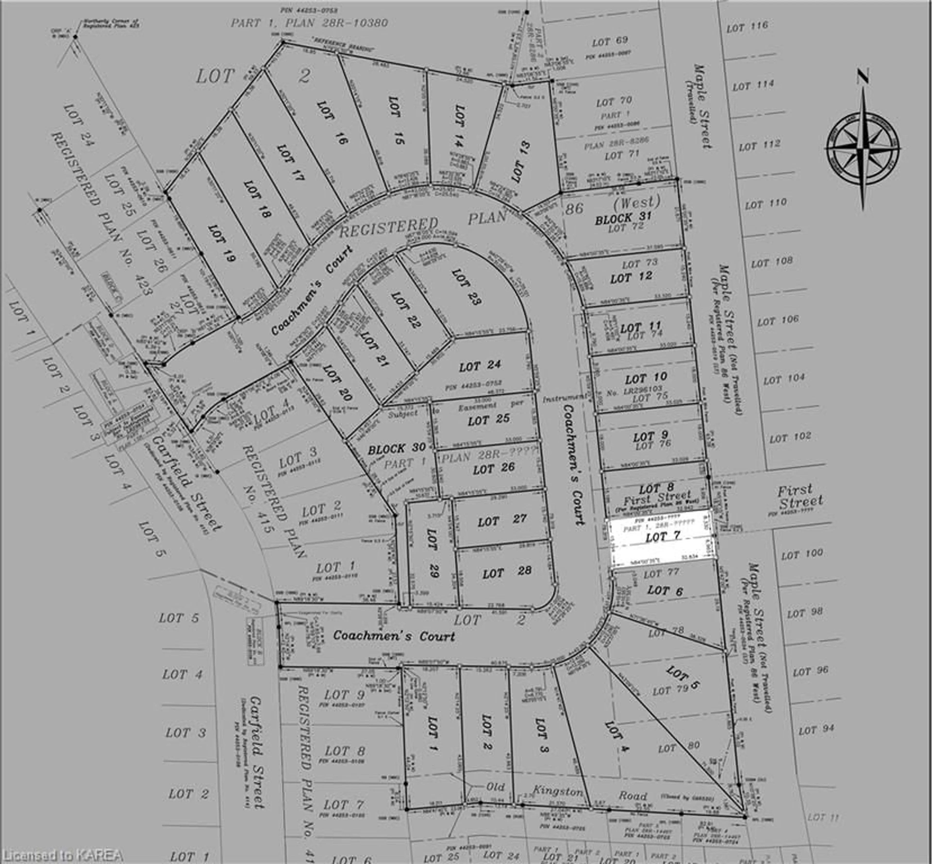 Floor plan for LOT 7 Coachmen's Crt, Gananoque Ontario K7G 3G2