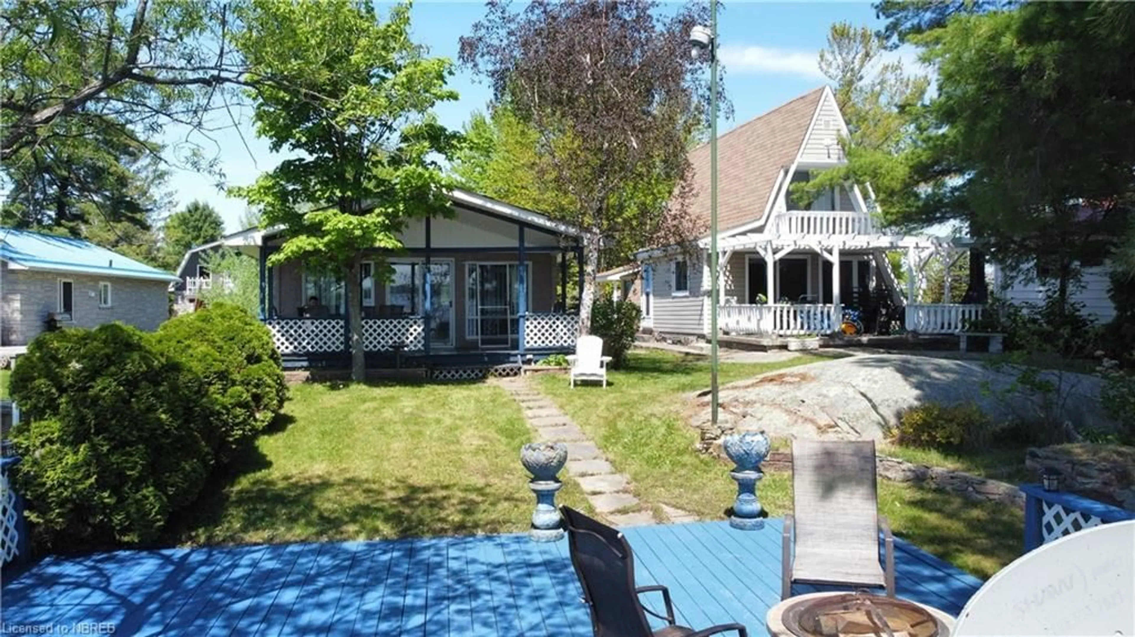 Patio for 94 Pellerin Rd, Verner Ontario P0H 2M0