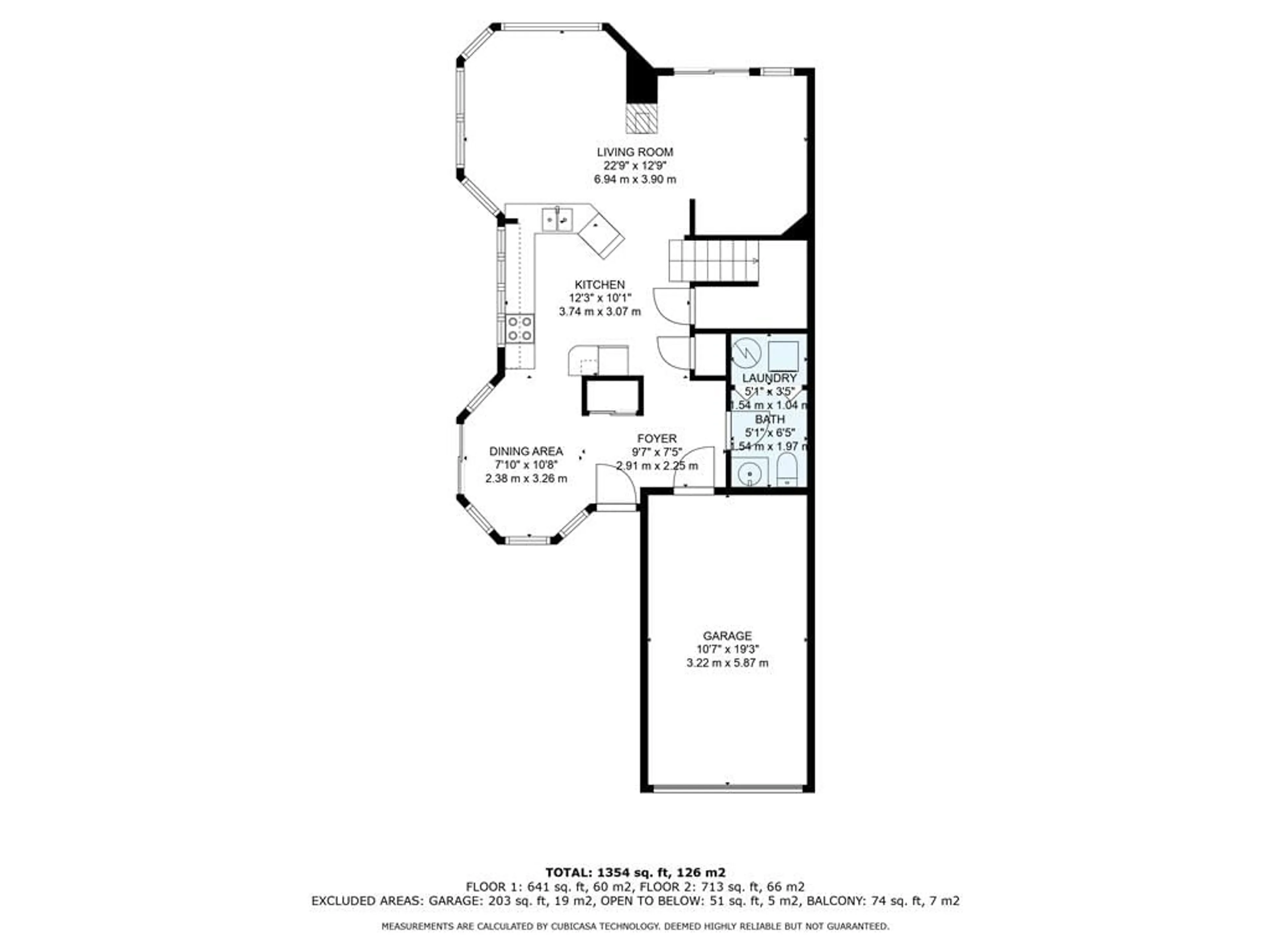 Floor plan for 166 Fairway Cres, Collingwood Ontario L9Y 5B4