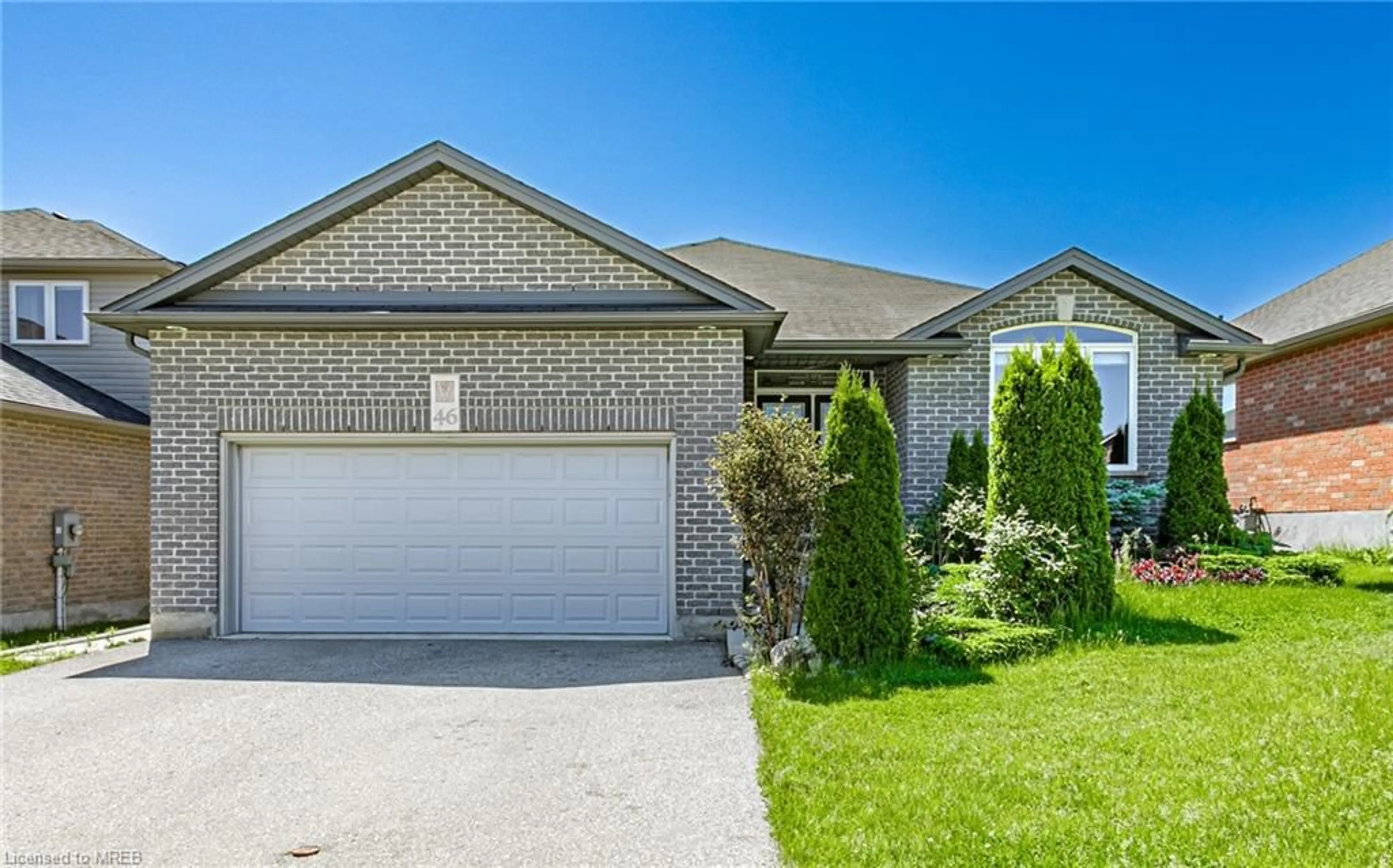 Frontside or backside of a home for 46 Woodhatch Cres, Ingersoll Ontario N5C 0A3