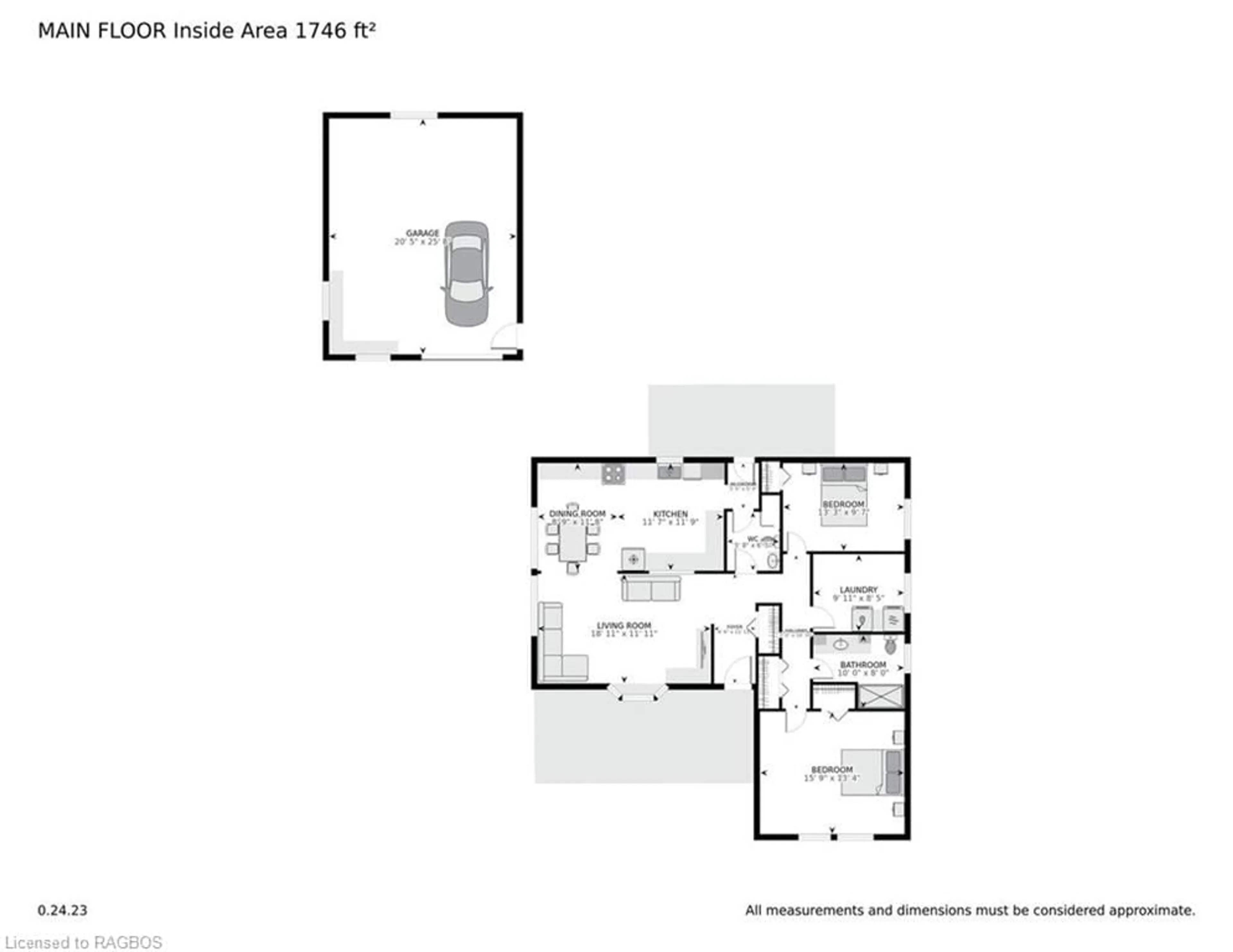 Floor plan for 75 Lakeland Dr, Sauble Beach Ontario N0H 2G0