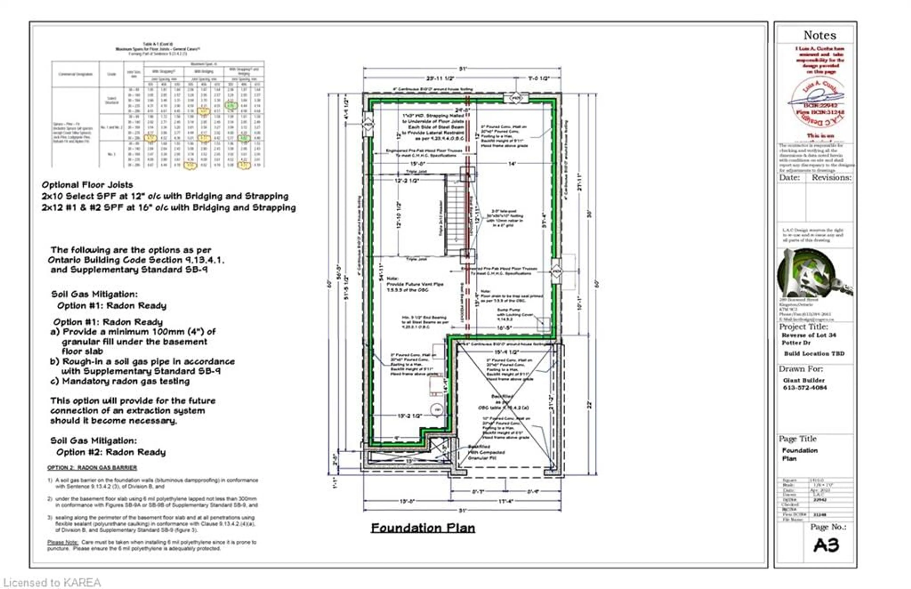 Floor plan for 113 Creighton Dr, Odessa Ontario K0H 2H0