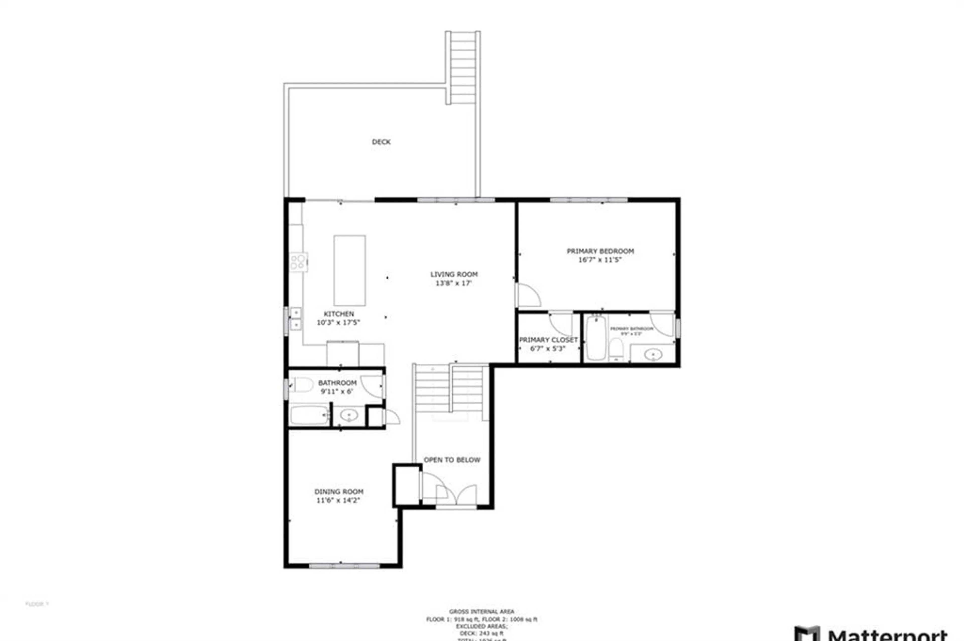 Floor plan for 42 Cristiano Avenue, Wasaga Beach Ontario L9Z 1P2