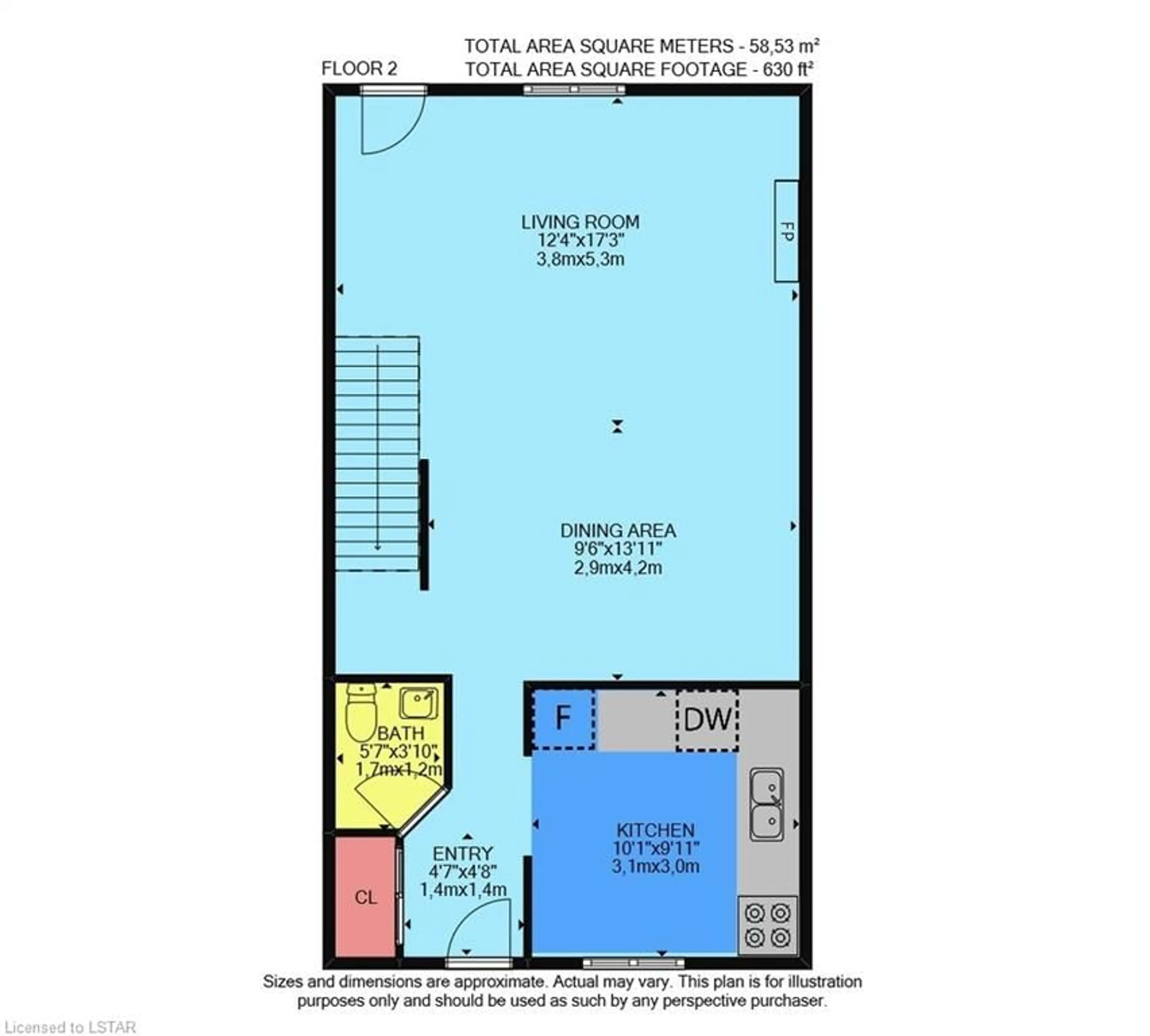Floor plan for 1786 Attawandaron Rd #37, London Ontario N6G 3N1