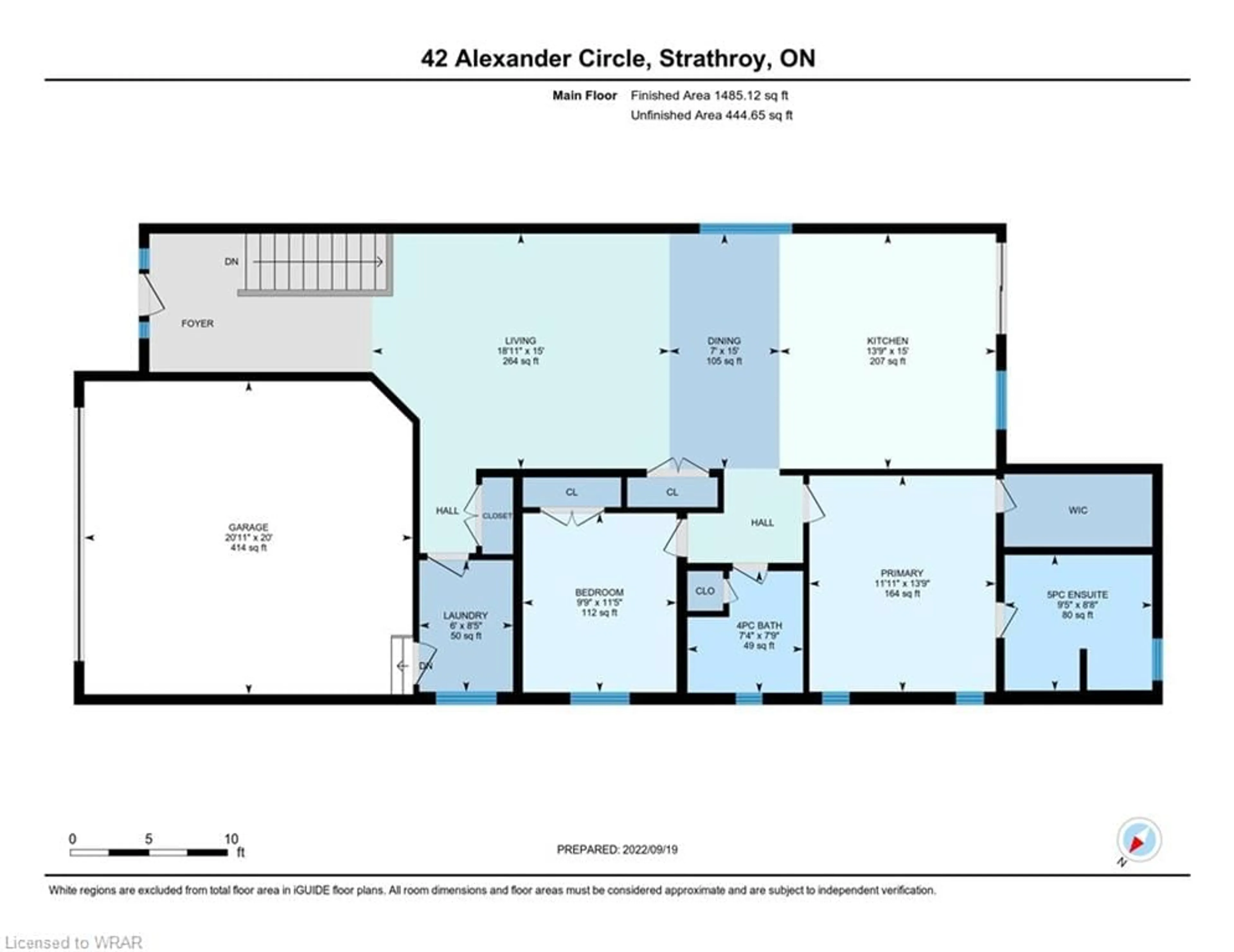 Floor plan for 42 Alexander Cir, Strathroy Ontario N7G 2J3