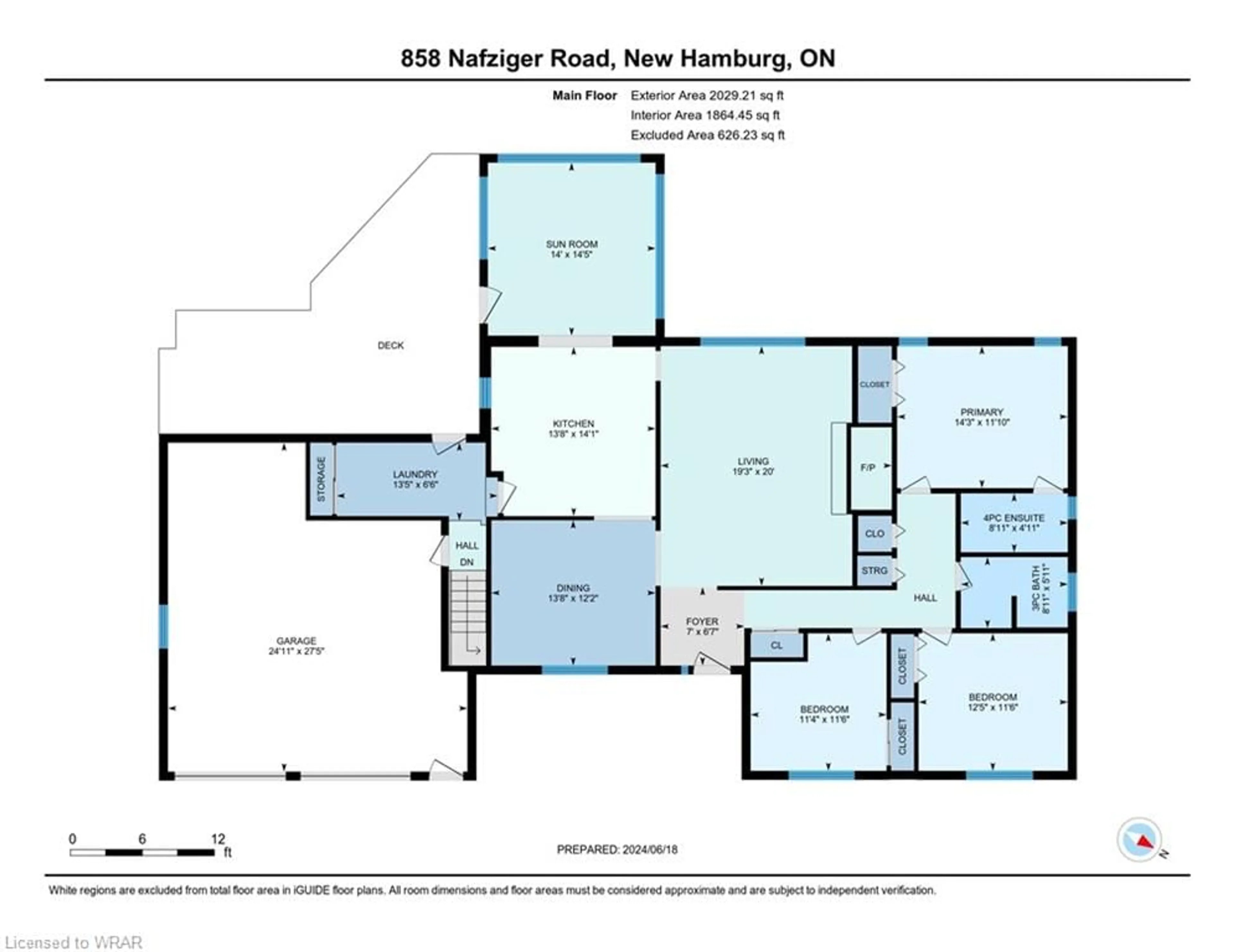 Floor plan for 858 Nafziger Rd, New Hamburg Ontario N3A 3G6