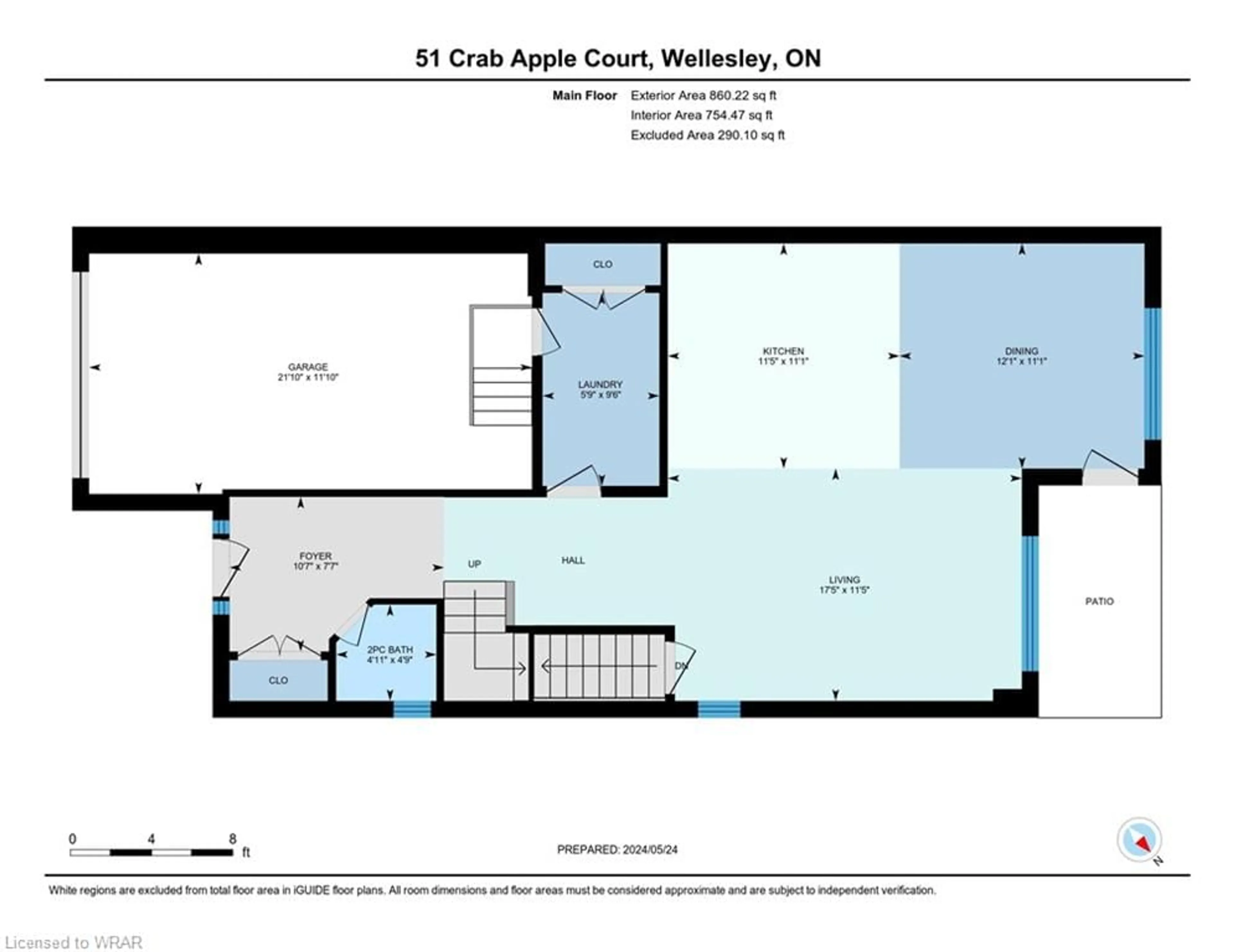 Floor plan for 51 Crab Apple Crt, Wellesley Ontario N0B 2T0