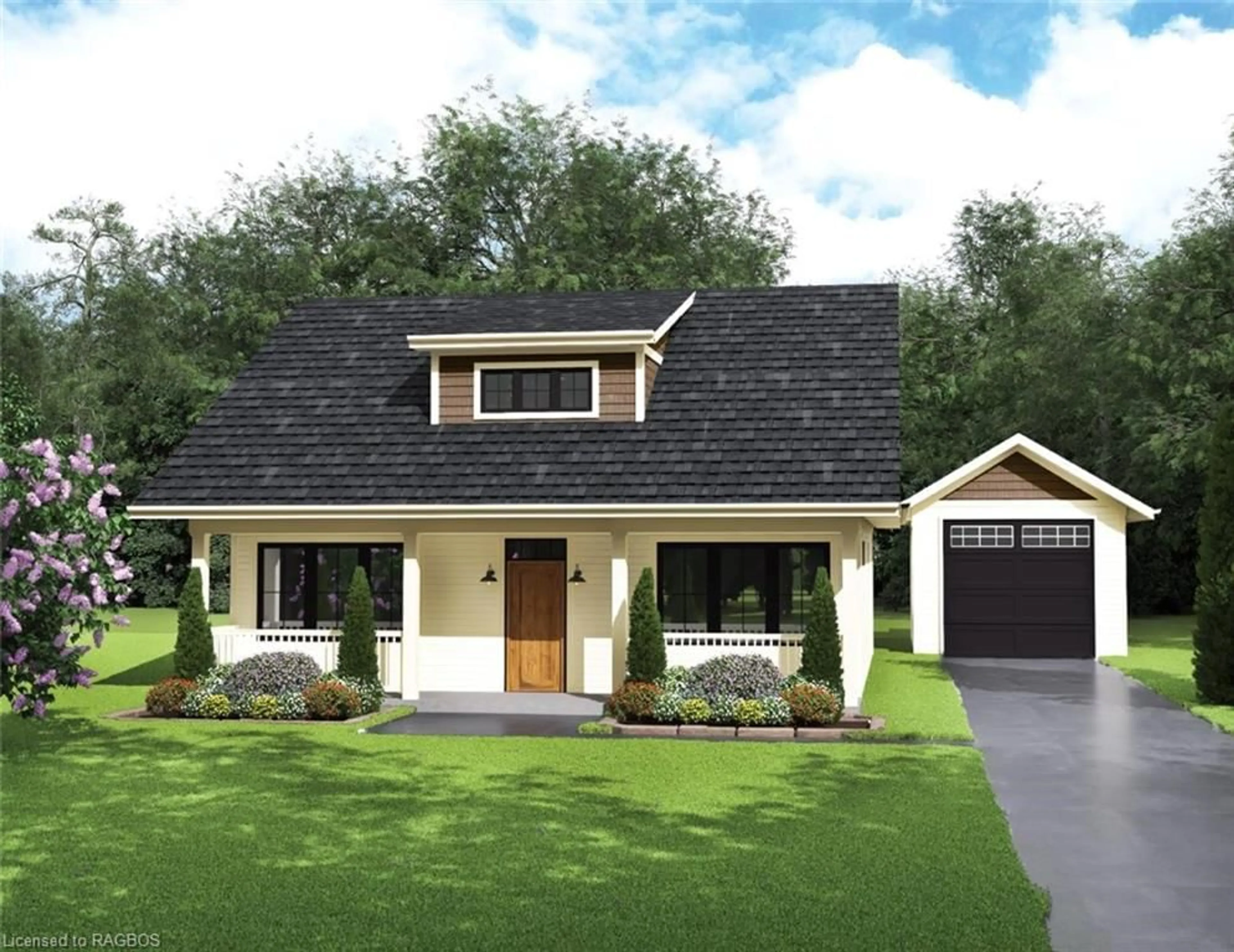 Home with vinyl exterior material for 25 Lakeforest Dr #Lot 27, Saugeen Shores Ontario N0H 2L0