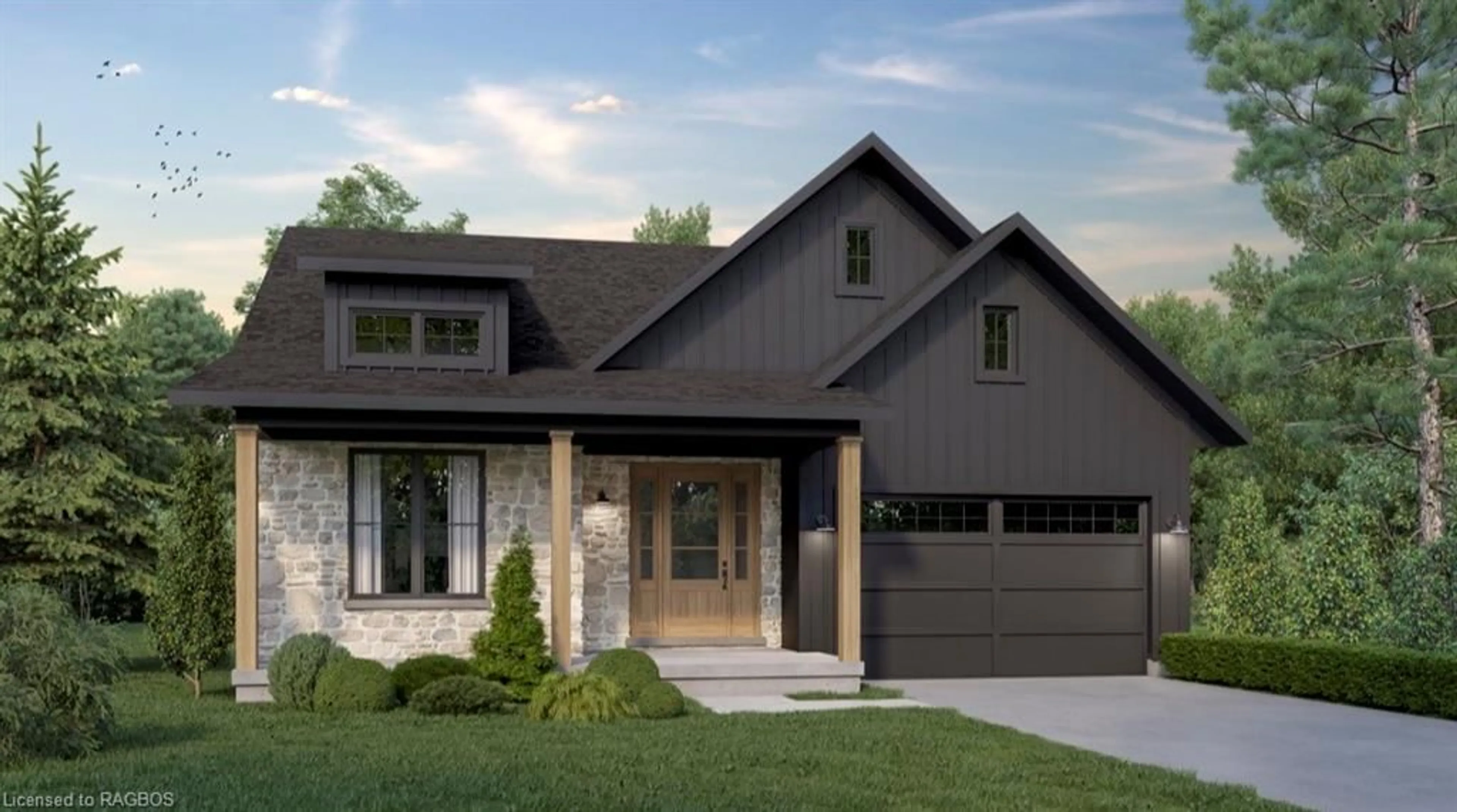 Home with brick exterior material for 17 Lakeforest Dr #LOT 23, Saugeen Shores Ontario N0H 2L0