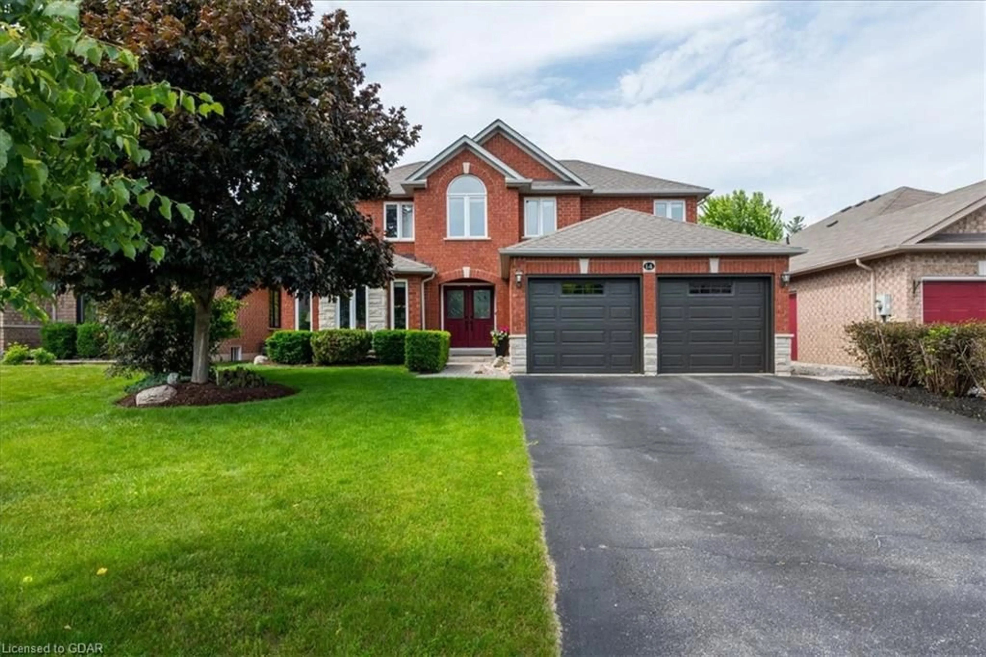 Home with brick exterior material for 14 Bluewater Trail, Barrie Ontario L4N 0G8