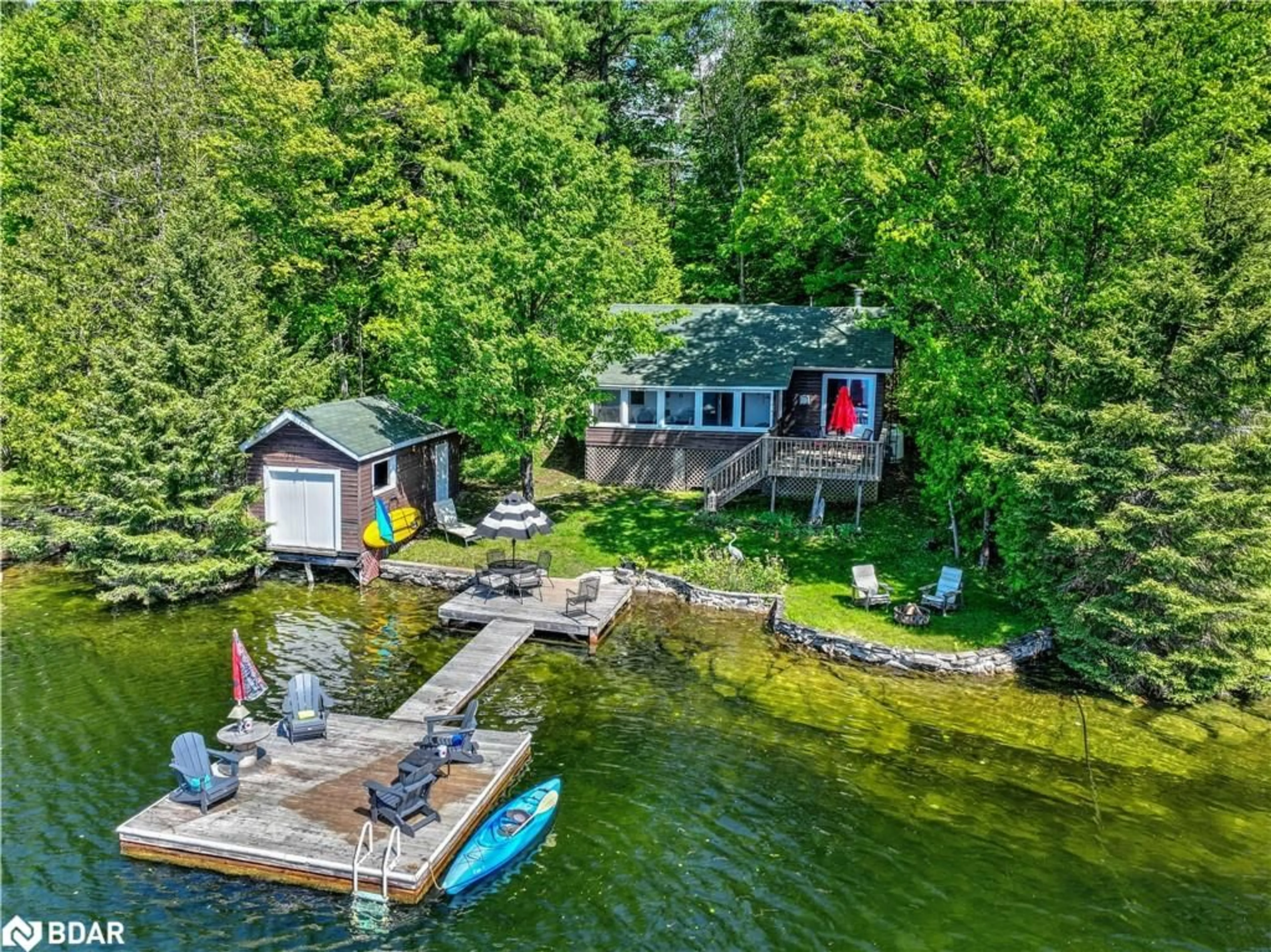 Cottage for 93 West Clear Bay Rd, Galway Ontario K0M 2A0