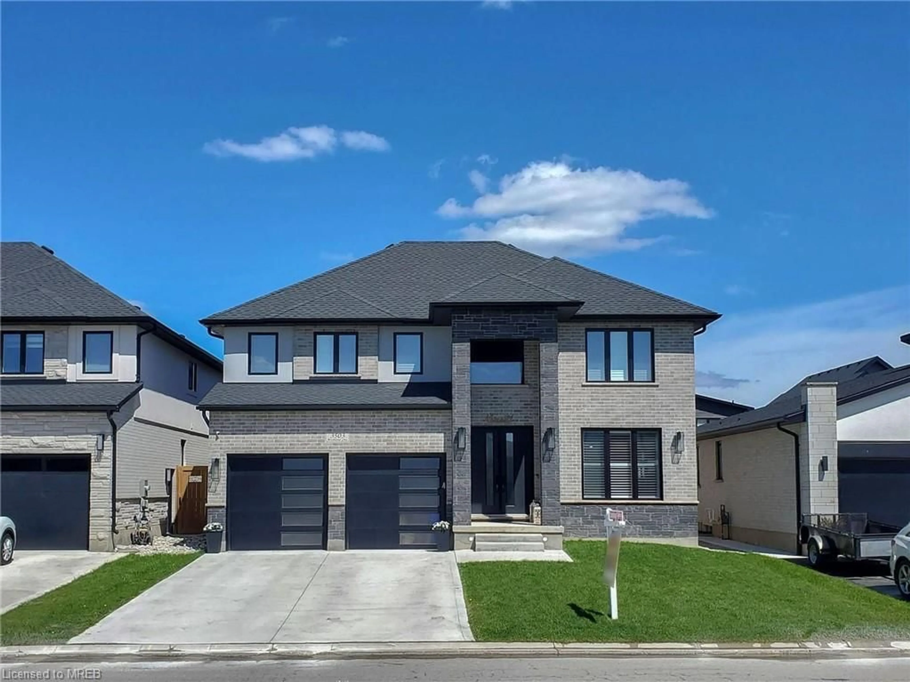 Frontside or backside of a home for 3503 Brushland Crescent Cres, London Ontario N6P 0H2