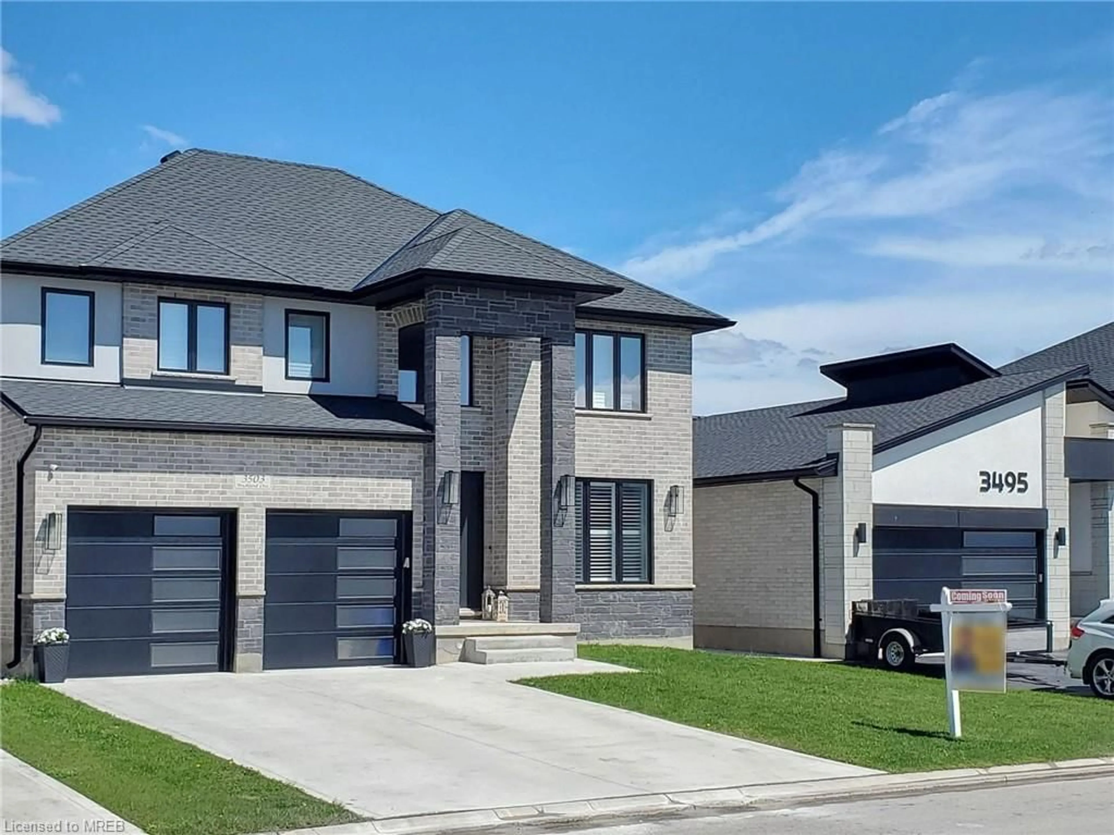 Frontside or backside of a home for 3503 Brushland Crescent Cres, London Ontario N6P 0H2