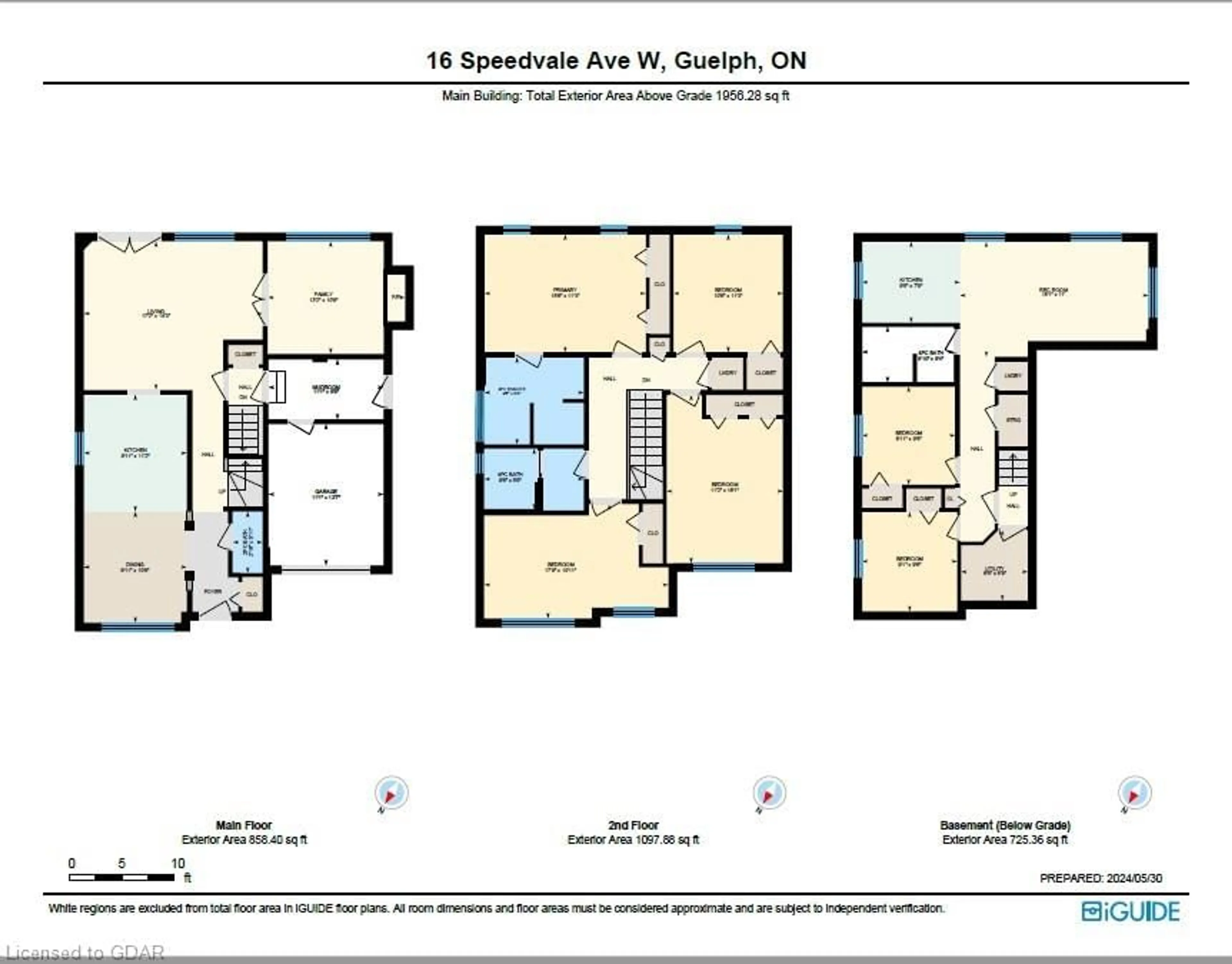 Floor plan for 16 Speedvale Ave, Guelph Ontario N1H 1J4