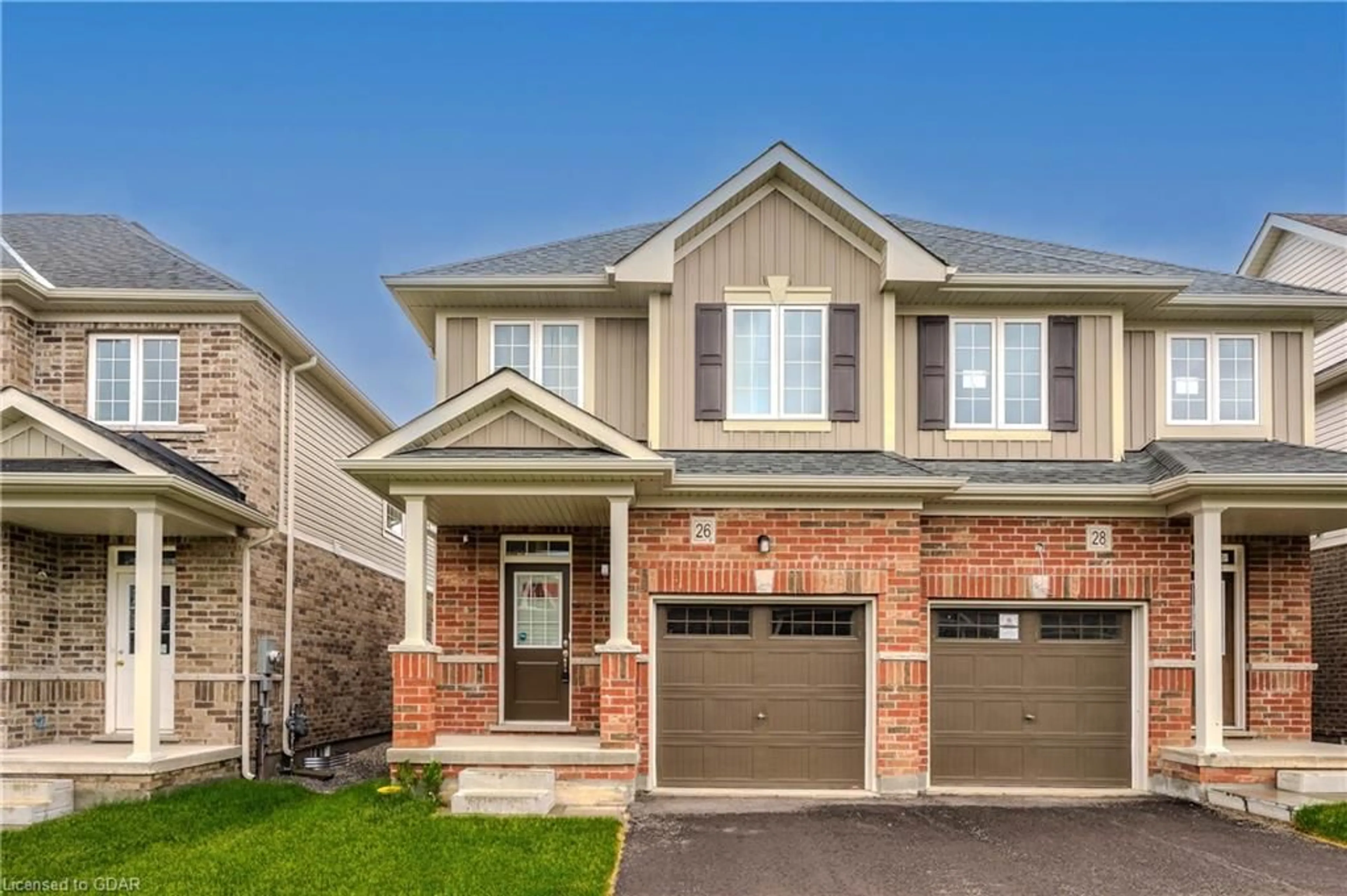 Home with brick exterior material for 26 Elsegood Drive, Guelph Ontario N1L 1B3