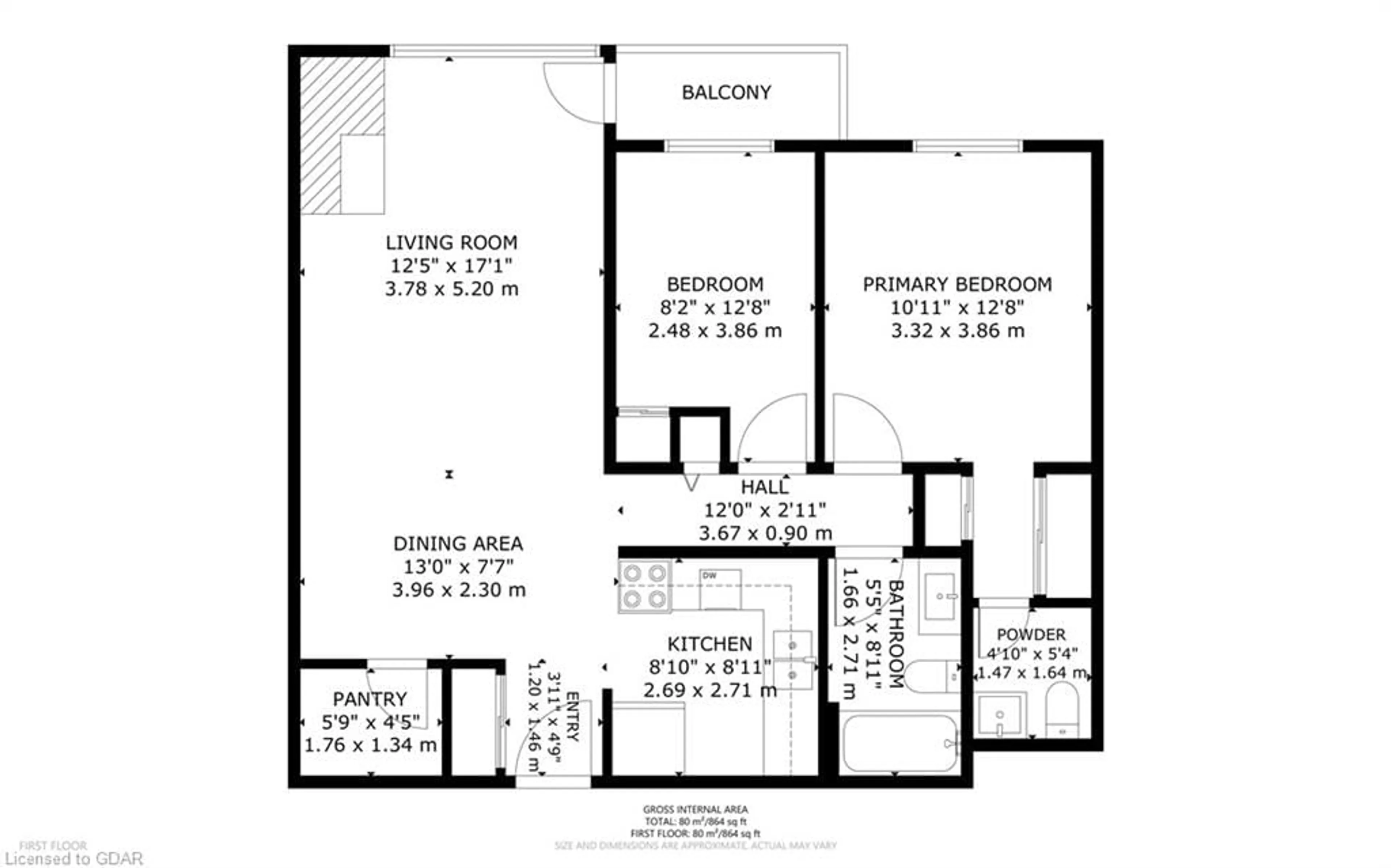 Floor plan for 5 Jacksway Cres #402, London Ontario N5X 3T6