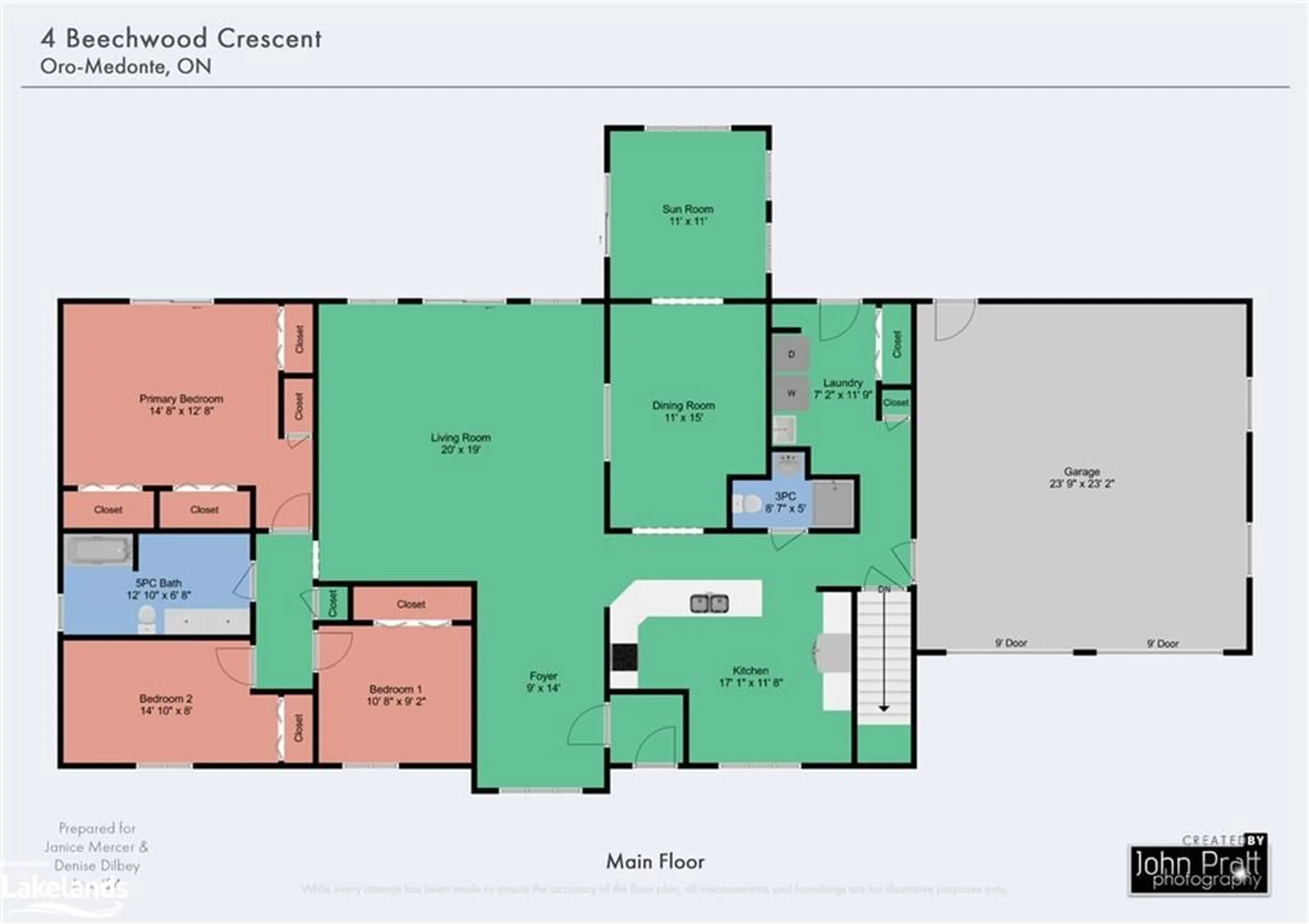 Floor plan for 4 Beechwood Cres, Oro-Medonte Ontario L0L 1T0