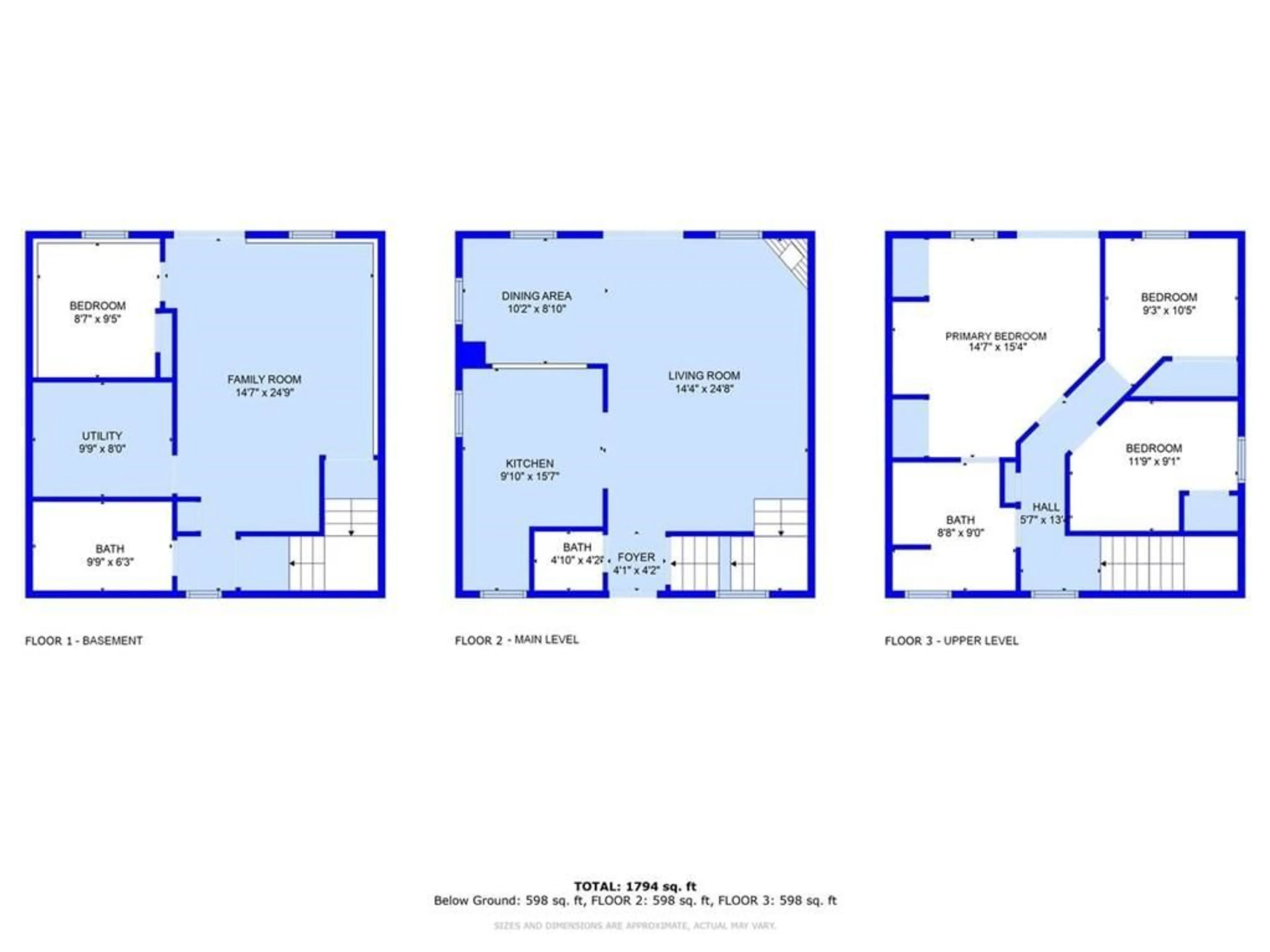 Floor plan for 8 Parker Dr, Roseneath Ontario K0K 2X0