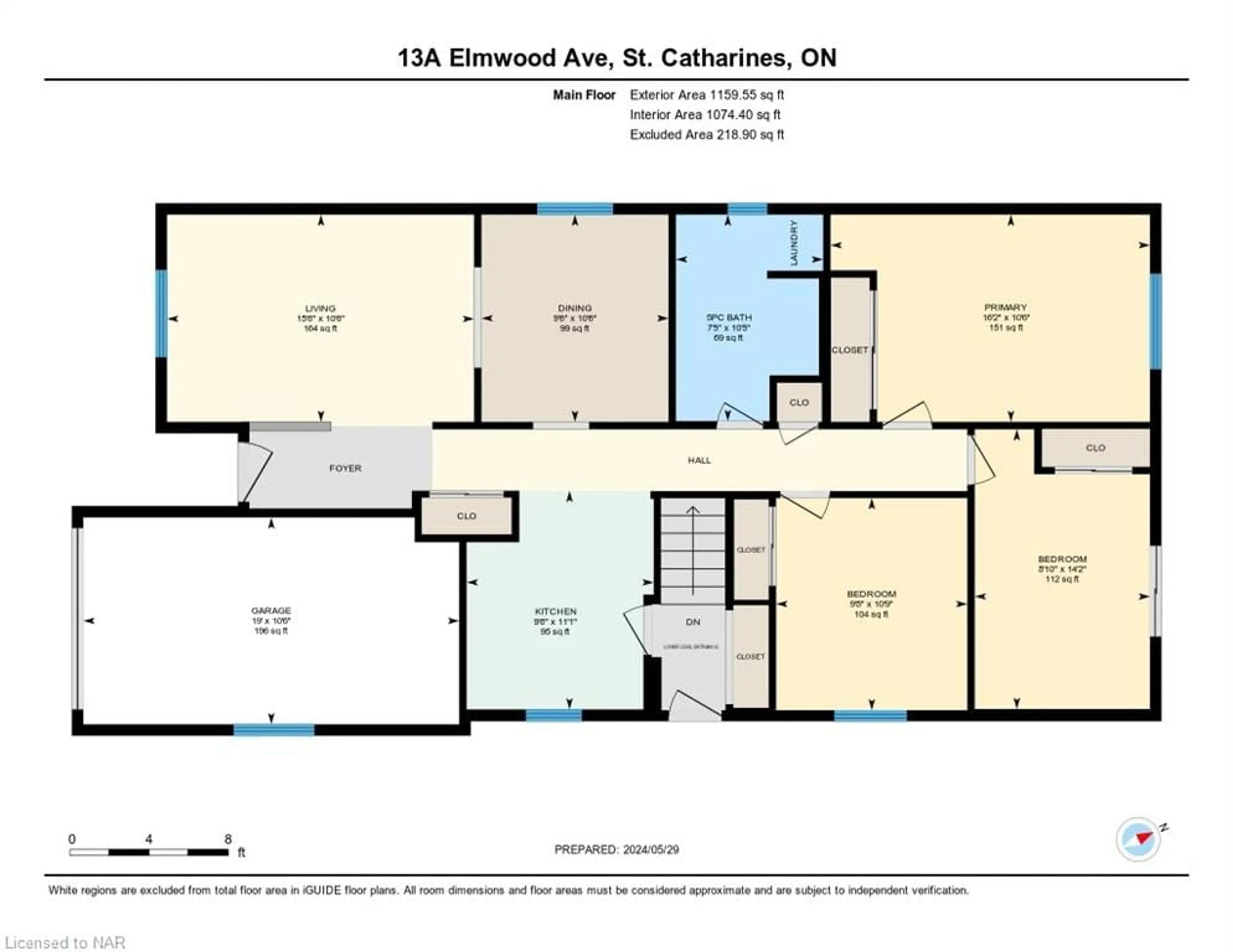 Floor plan for 13A Elmwood Ave, St. Catharines Ontario L2R 2T5