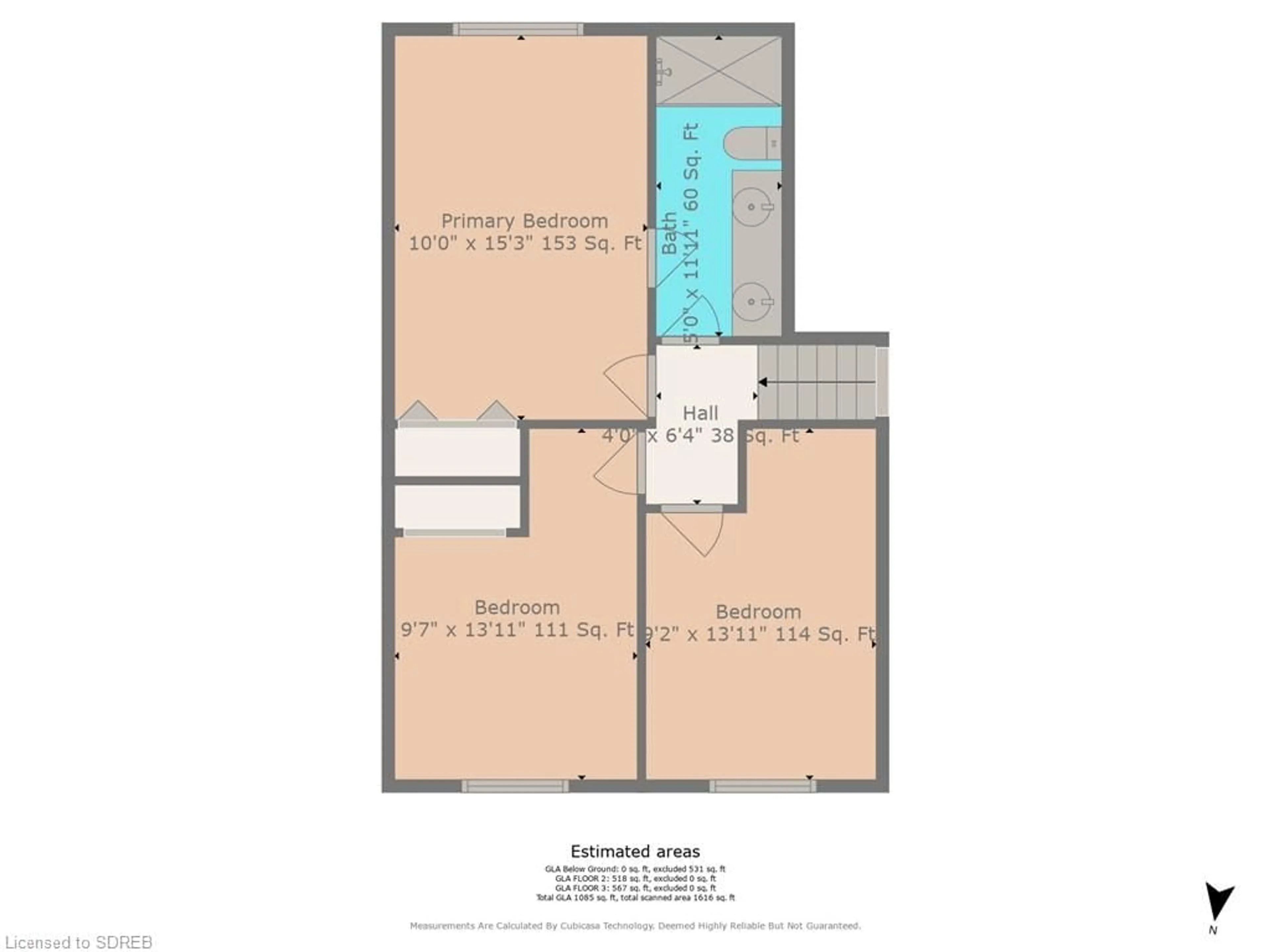 Floor plan for 26 Crestlynn Cres, Simcoe Ontario N3Y 4V8