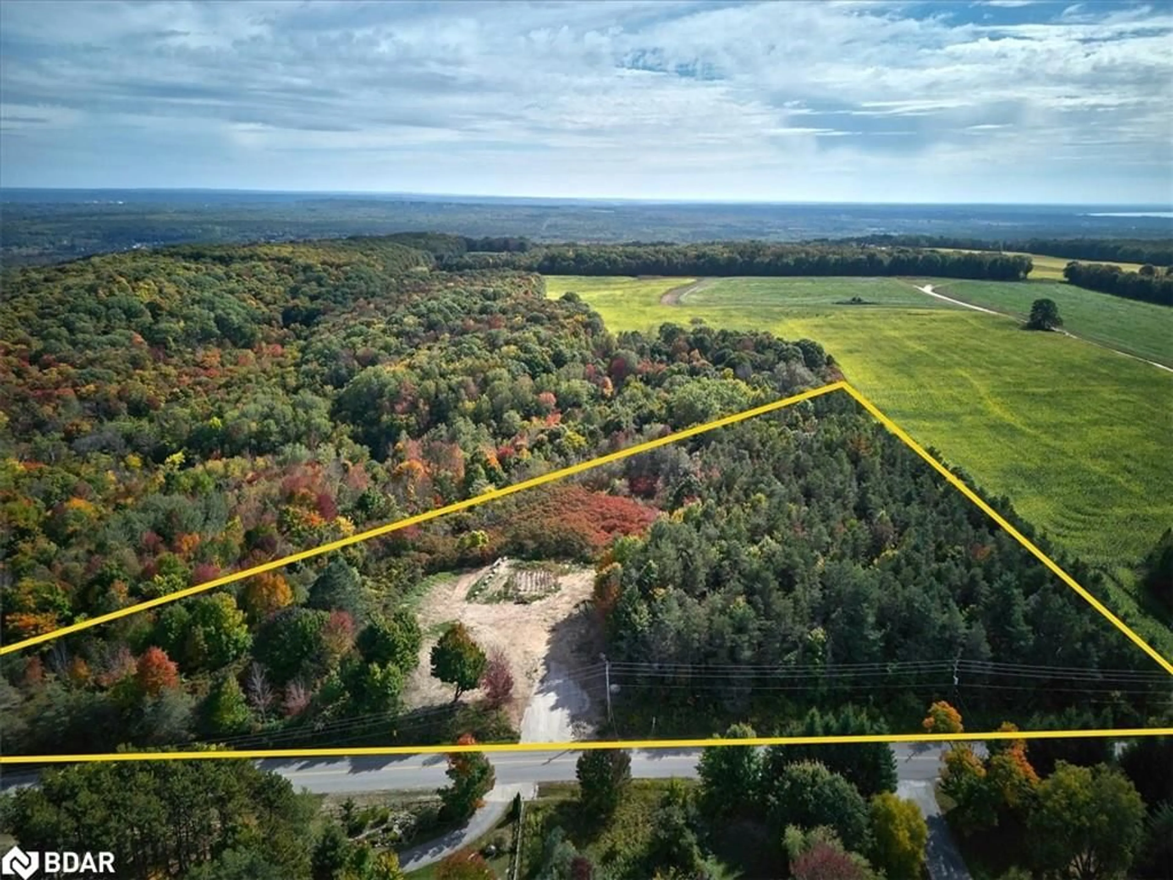 Forest view for N/A Lot 9 Concession 15 Rd, Tiny Ontario L9M 0N6