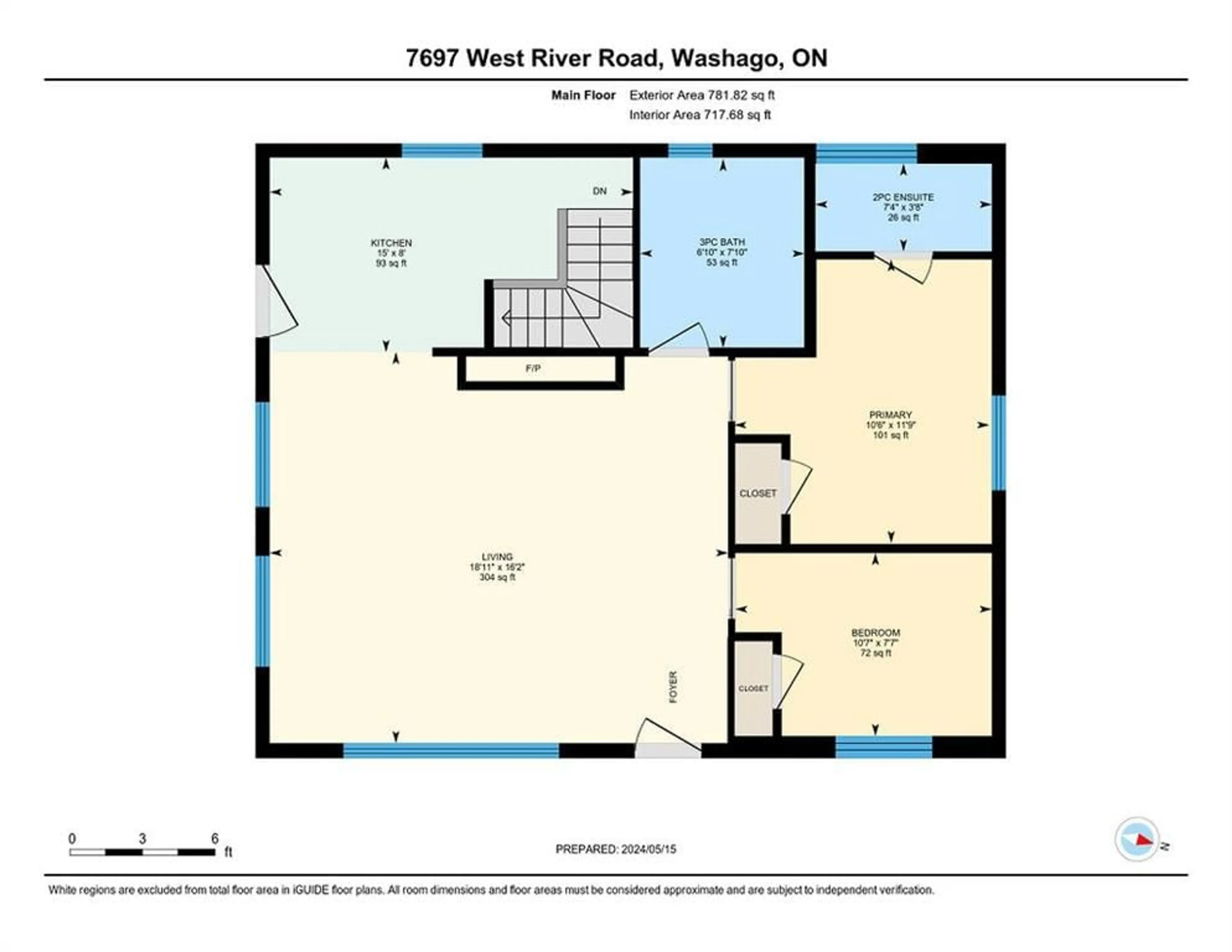 Floor plan for 7697 West River Rd, Washago Ontario L0K 2B0