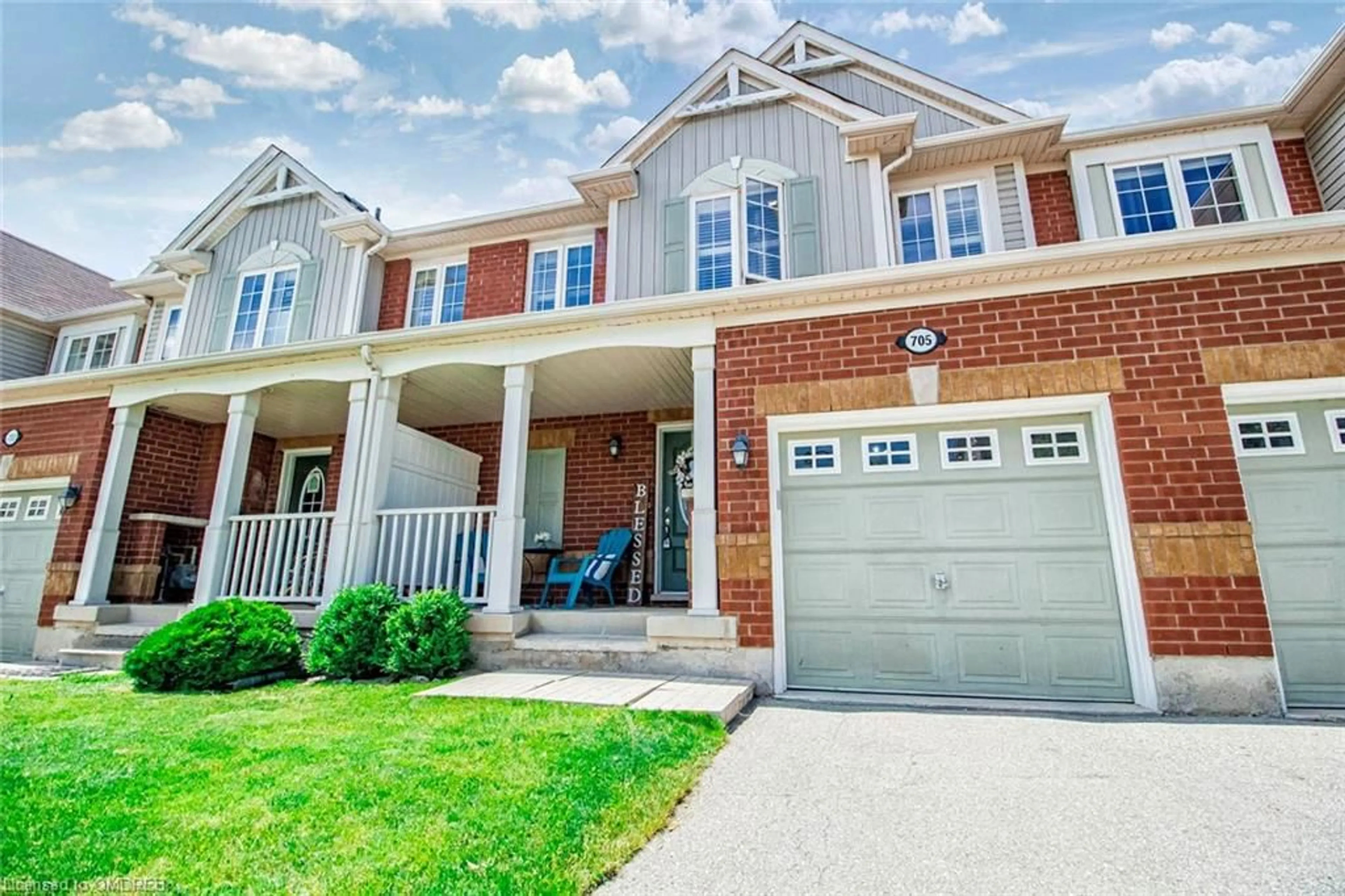 A pic from exterior of the house or condo for 705 Ambroise Cres, Milton Ontario L9T 0M4