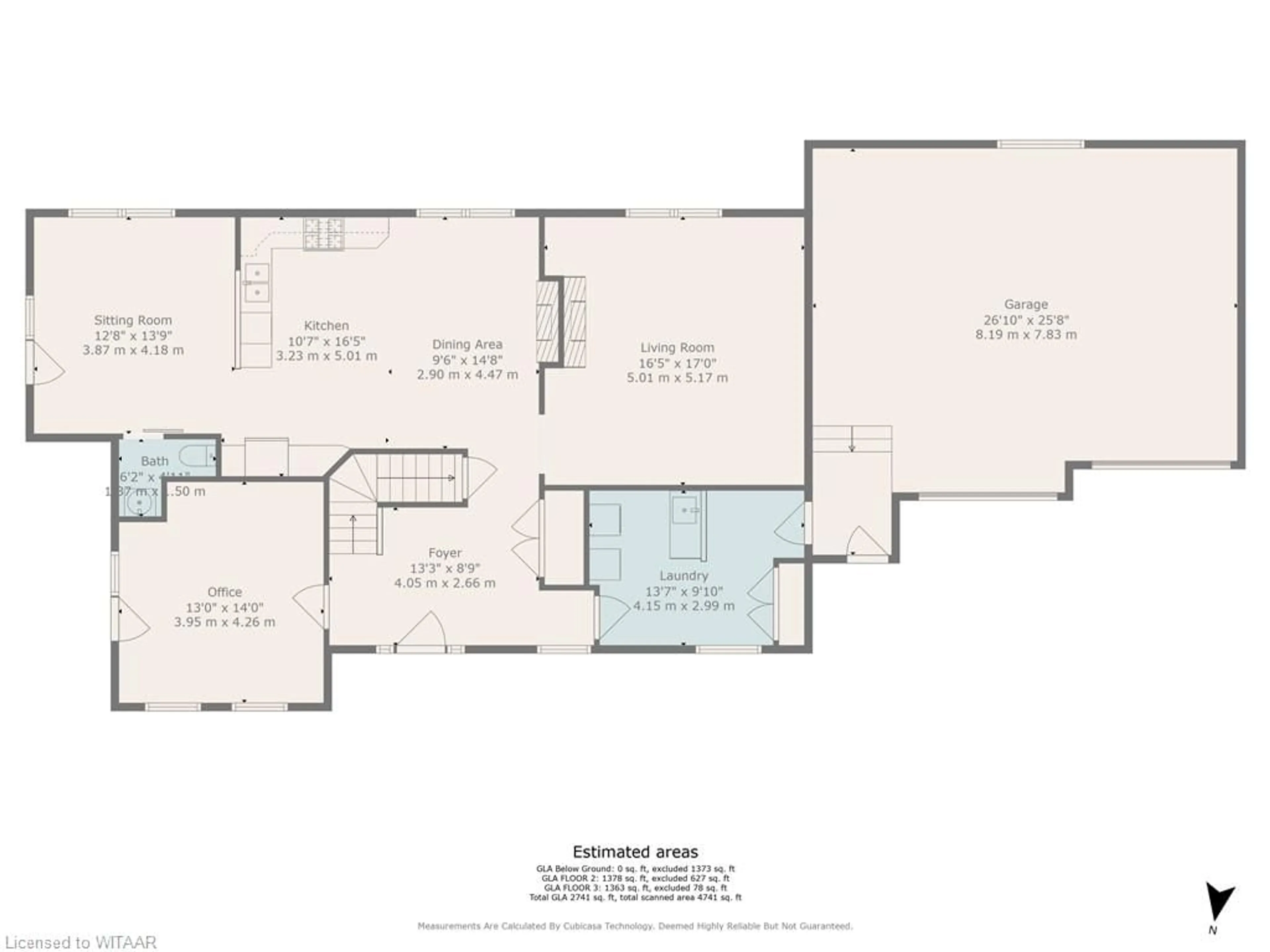 Floor plan for 29 Woodside Dr, Tillsonburg Ontario N4G 5P9