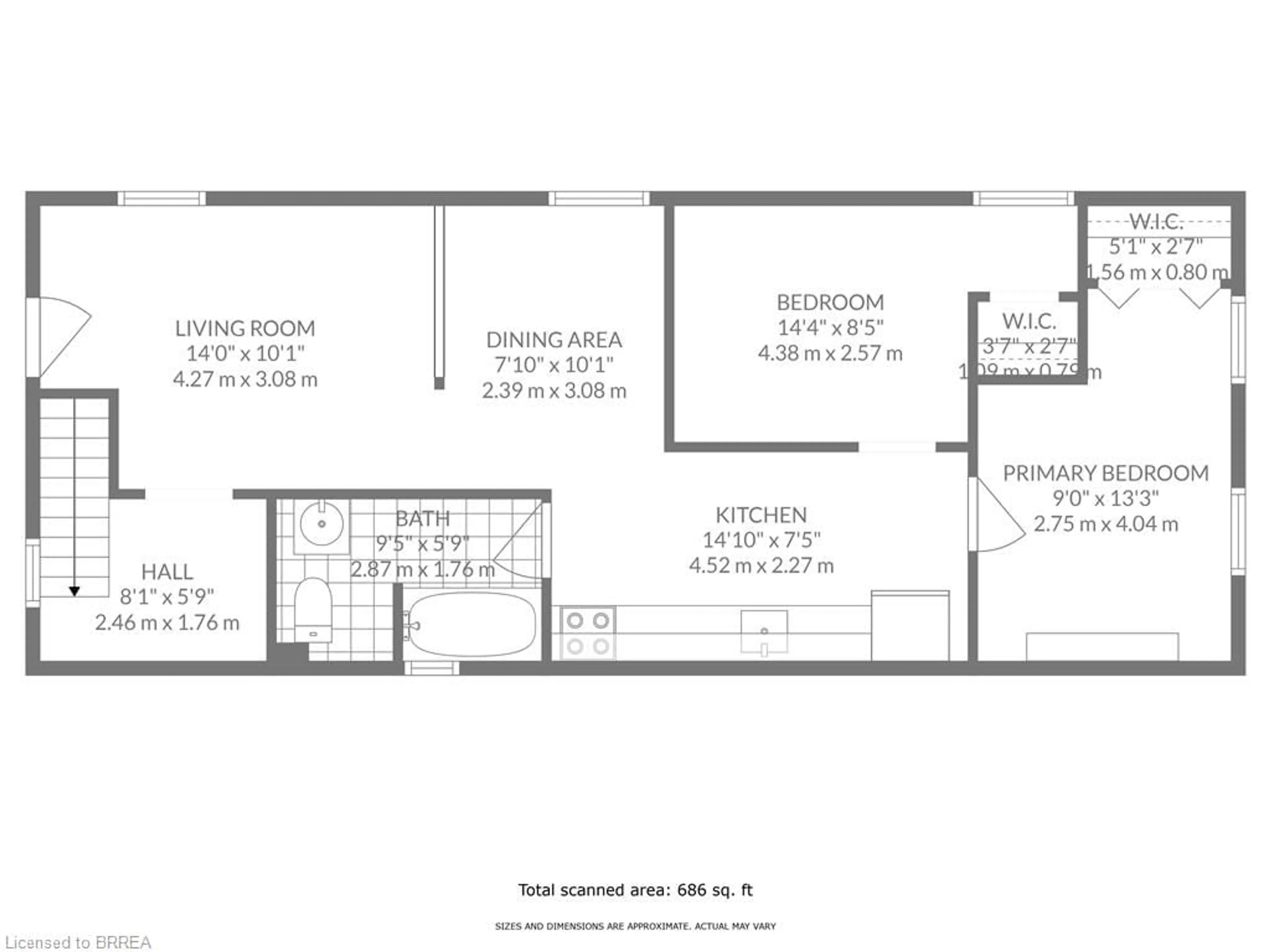 Floor plan for 29 St. George St, Brantford Ontario N3R 1V2