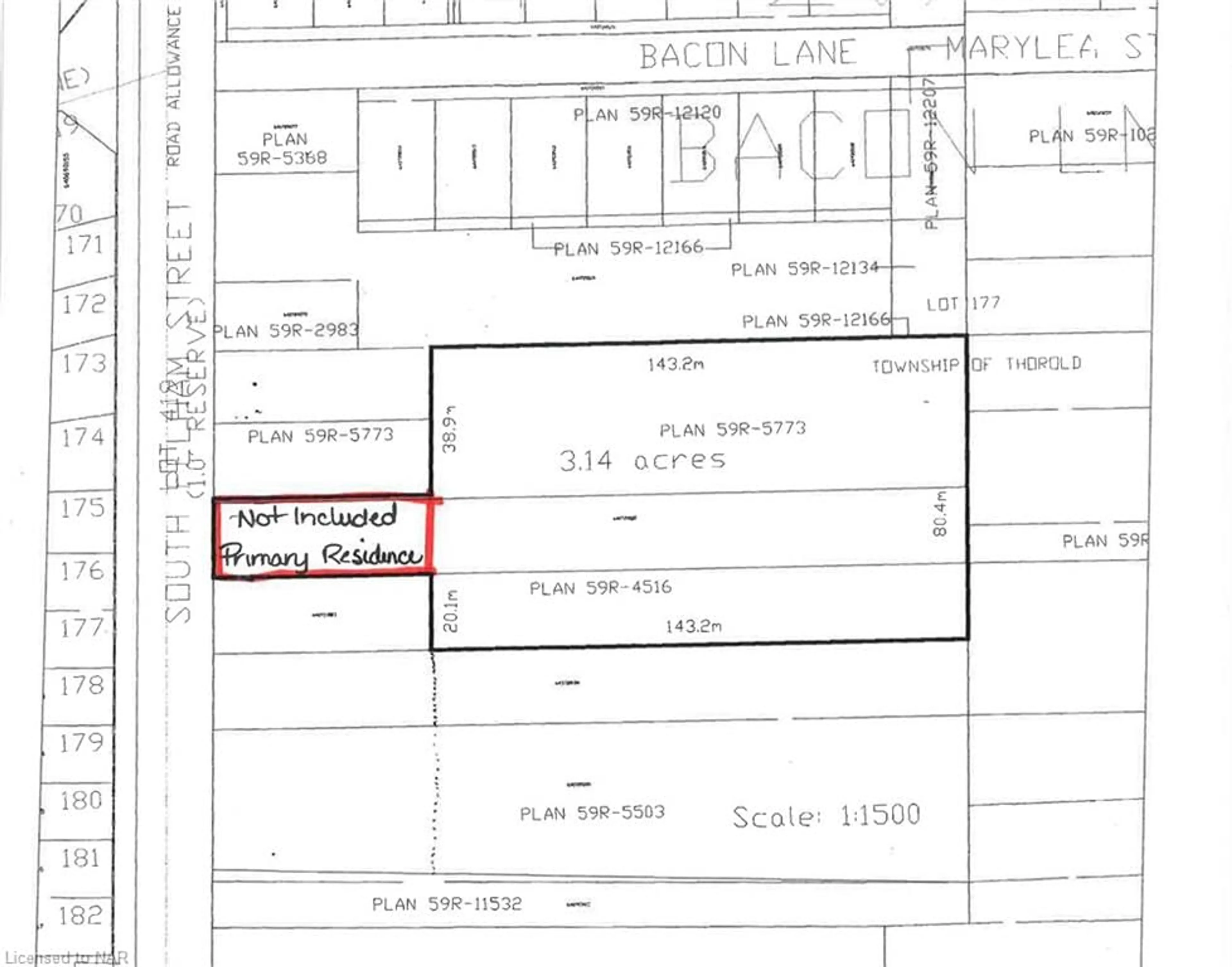 Floor plan for 1179 Pelham St, Fonthill Ontario L0S 1E0