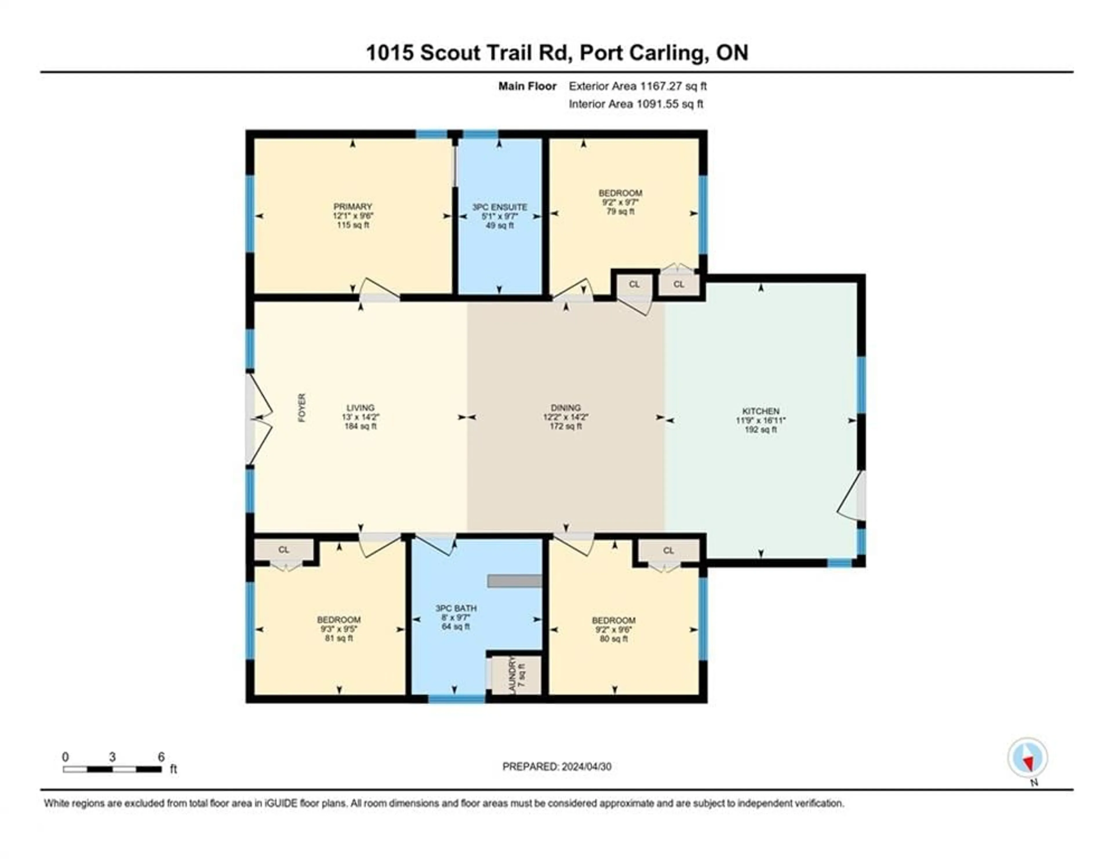 Floor plan for 1015 Scout Trail Rd, Port Carling Ontario P0B 1J0