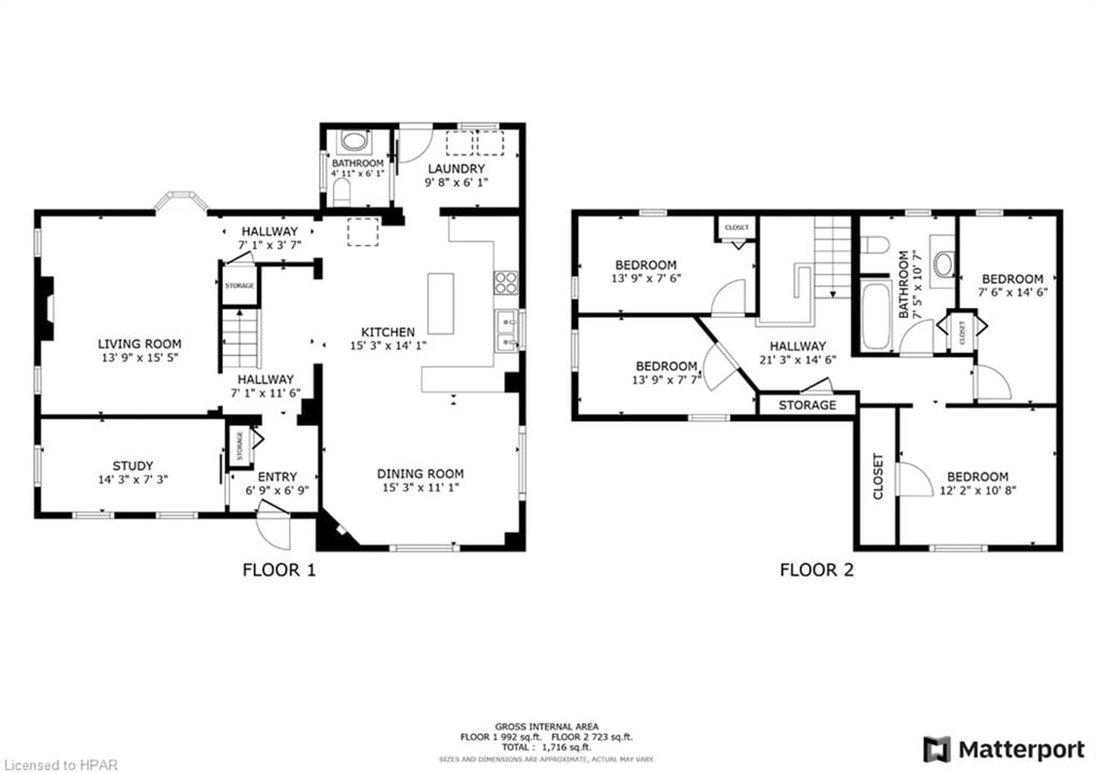 Floor plan for 155 Quebec St, Goderich Ontario N7A 2G8