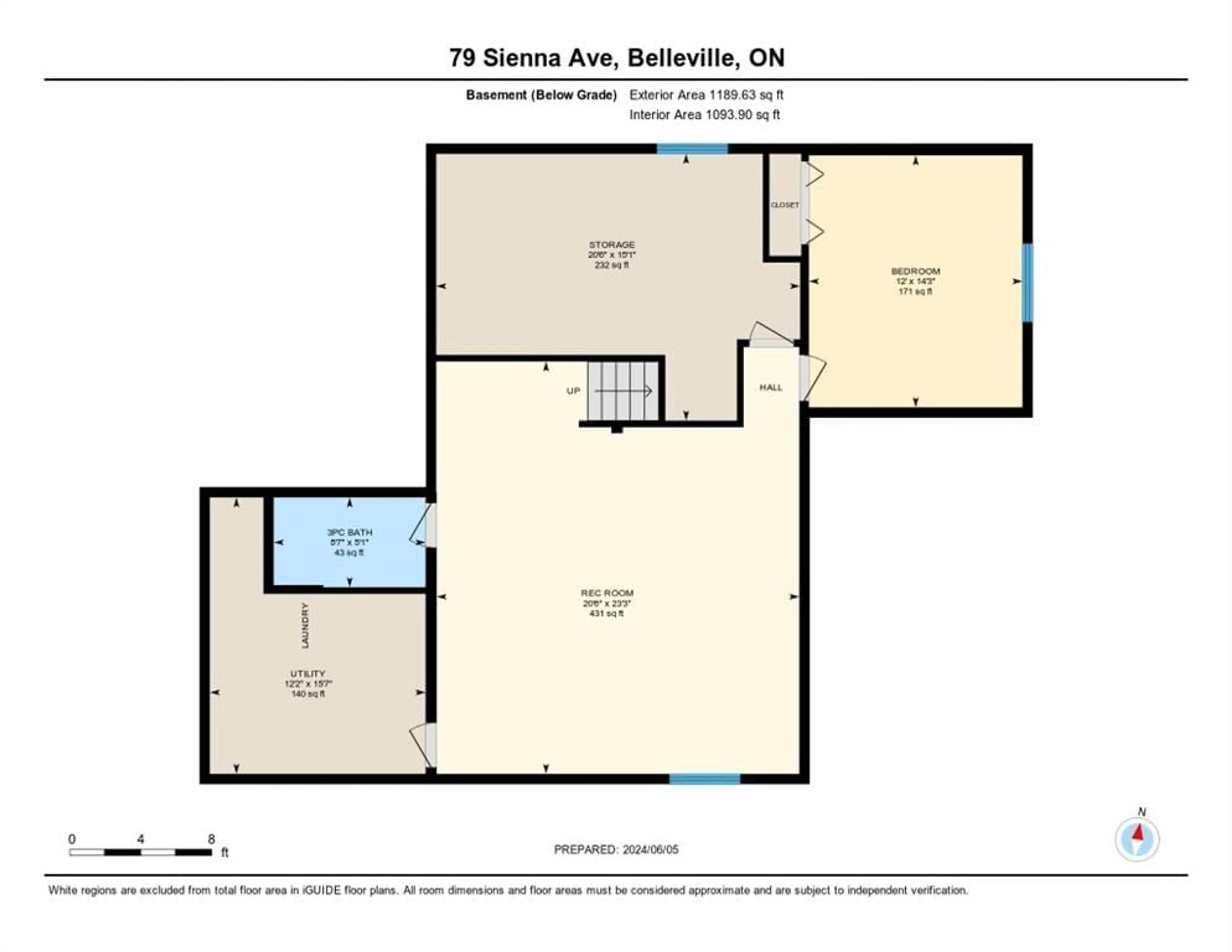 Floor plan for 79 Sienna Ave, Belleville Ontario K8P 0E8