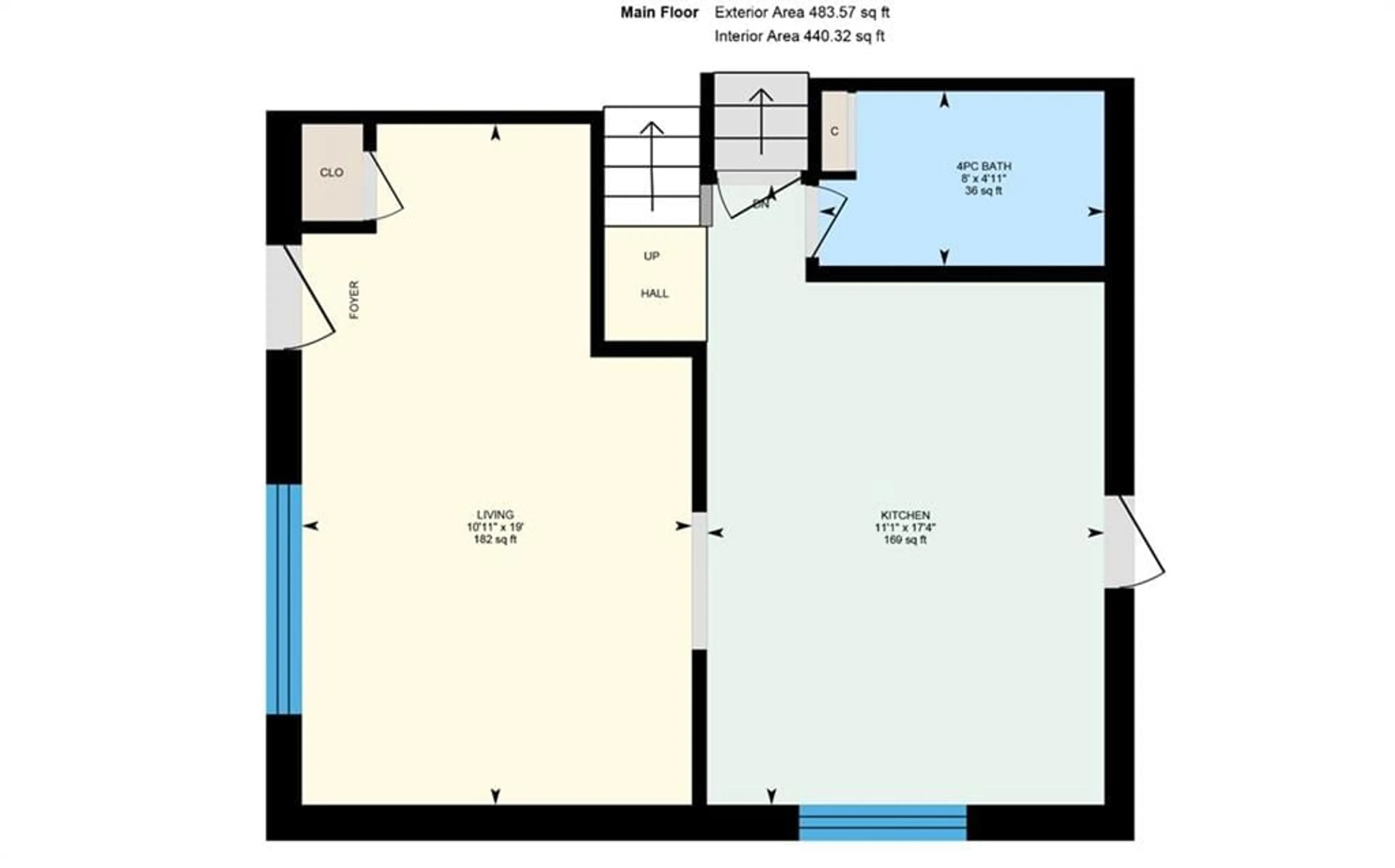 Floor plan for 2139 Adjala-Tecumseth Townline, Tottenham Ontario L0G 1W0