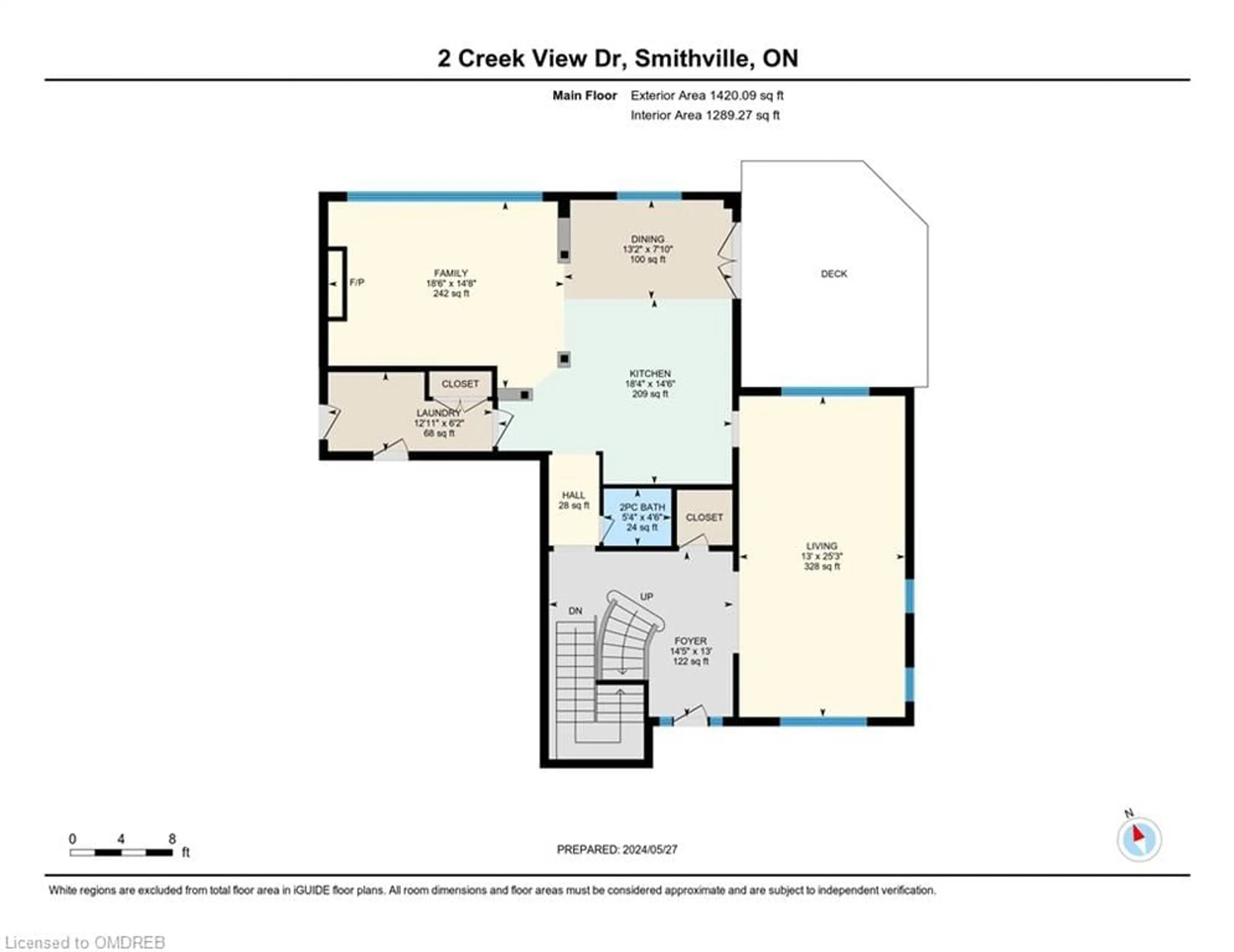 Floor plan for 2 Creek View  Drive Dr, Smithville Ontario L0R 2A0