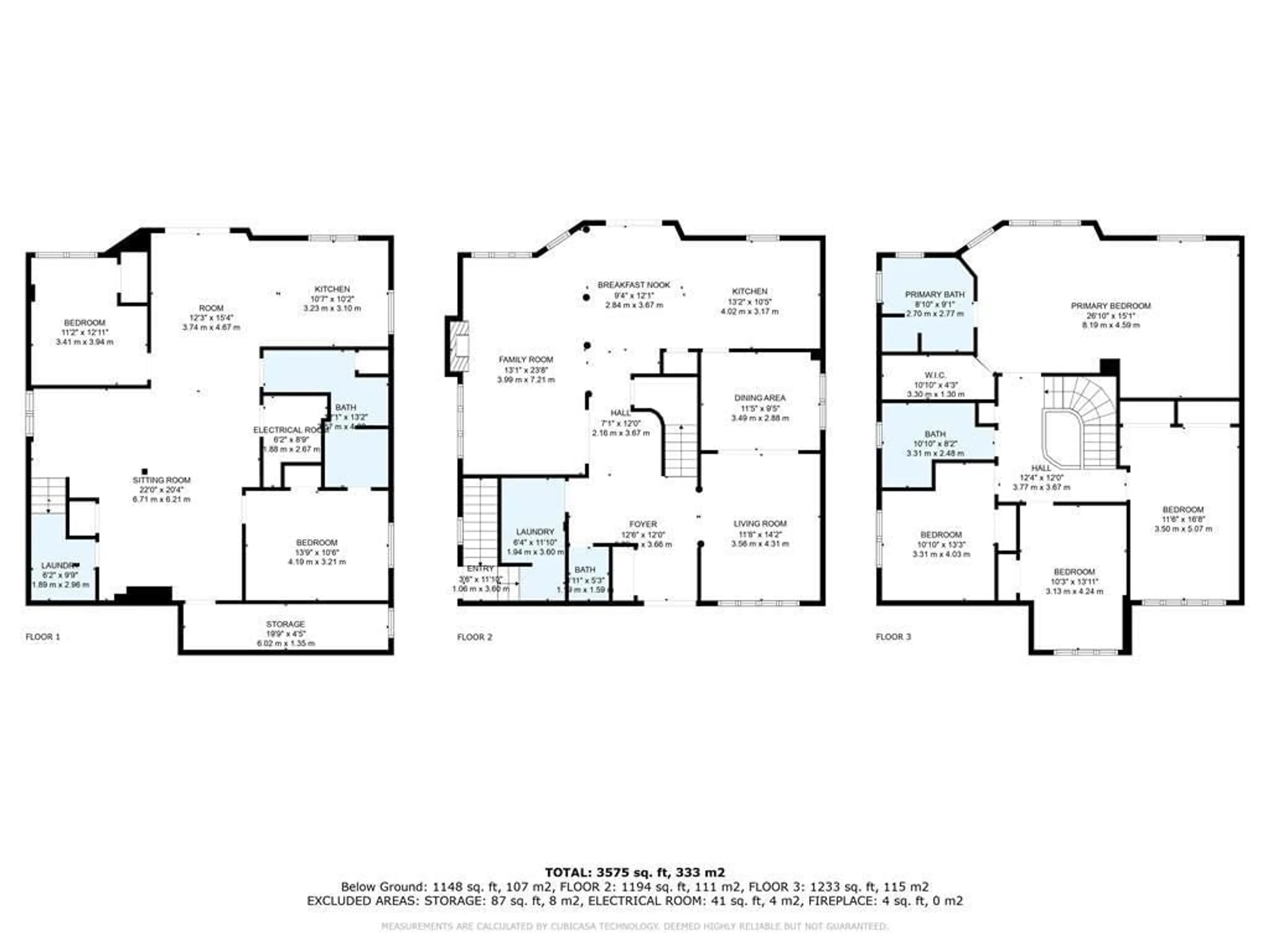 Floor plan for 415 Mapleton Ave, Barrie Ontario L4N 3W1