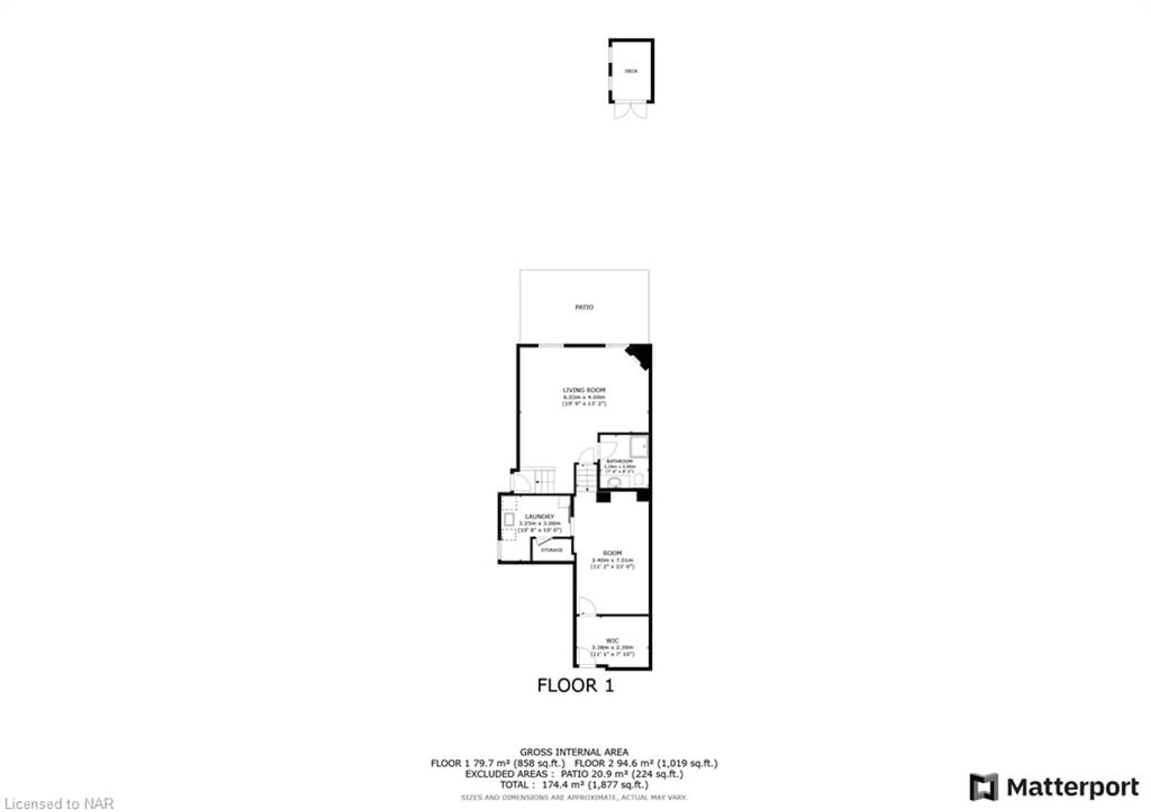 Floor plan for 7709 Cortina Cres, Niagara Falls Ontario L2H 3B4