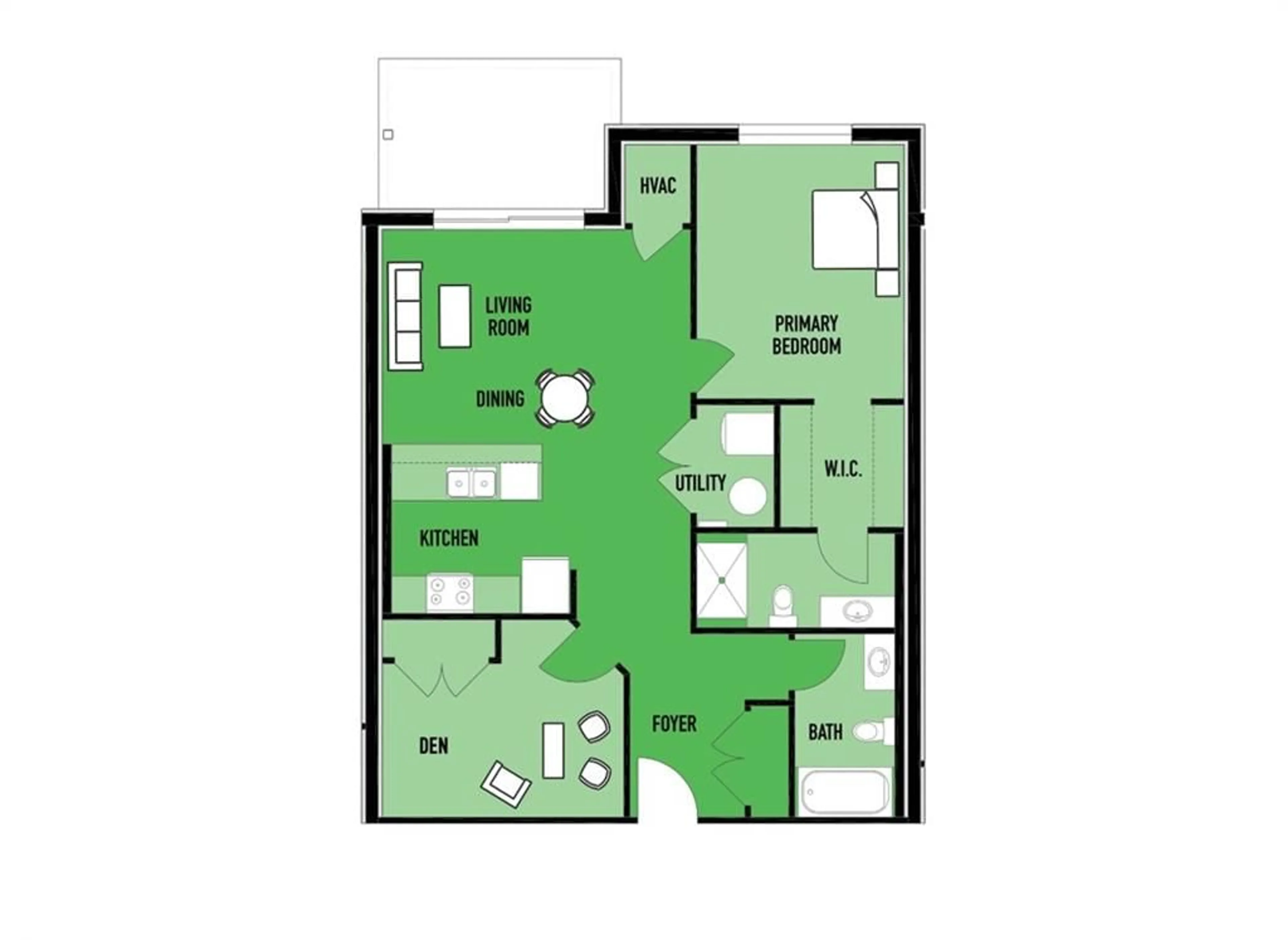 Floor plan for 18 Campus Trail #107, Huntsville Ontario P1H 1C6