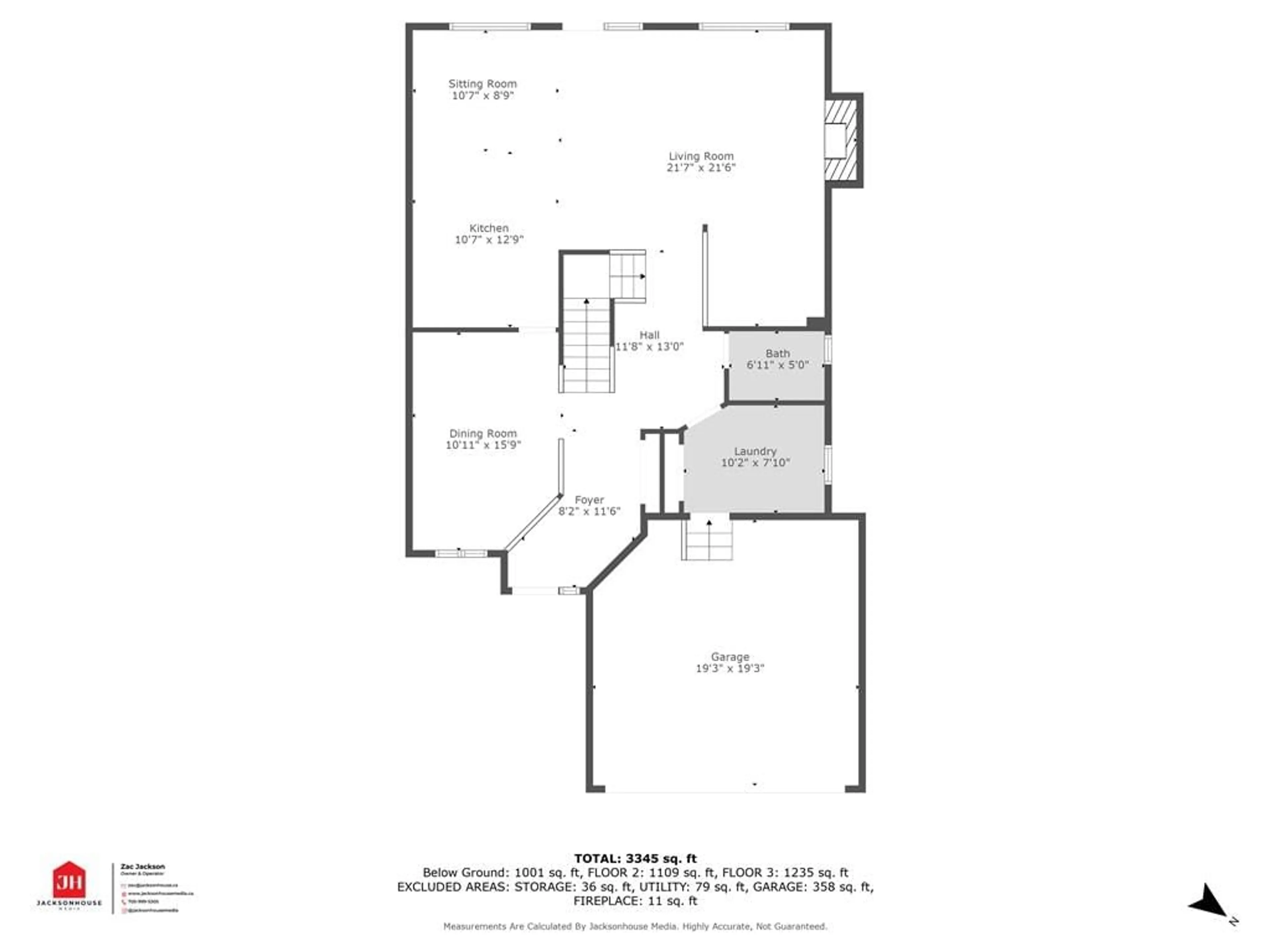Floor plan for 33 Mckenzie Cres, Barrie Ontario L4N 0A9