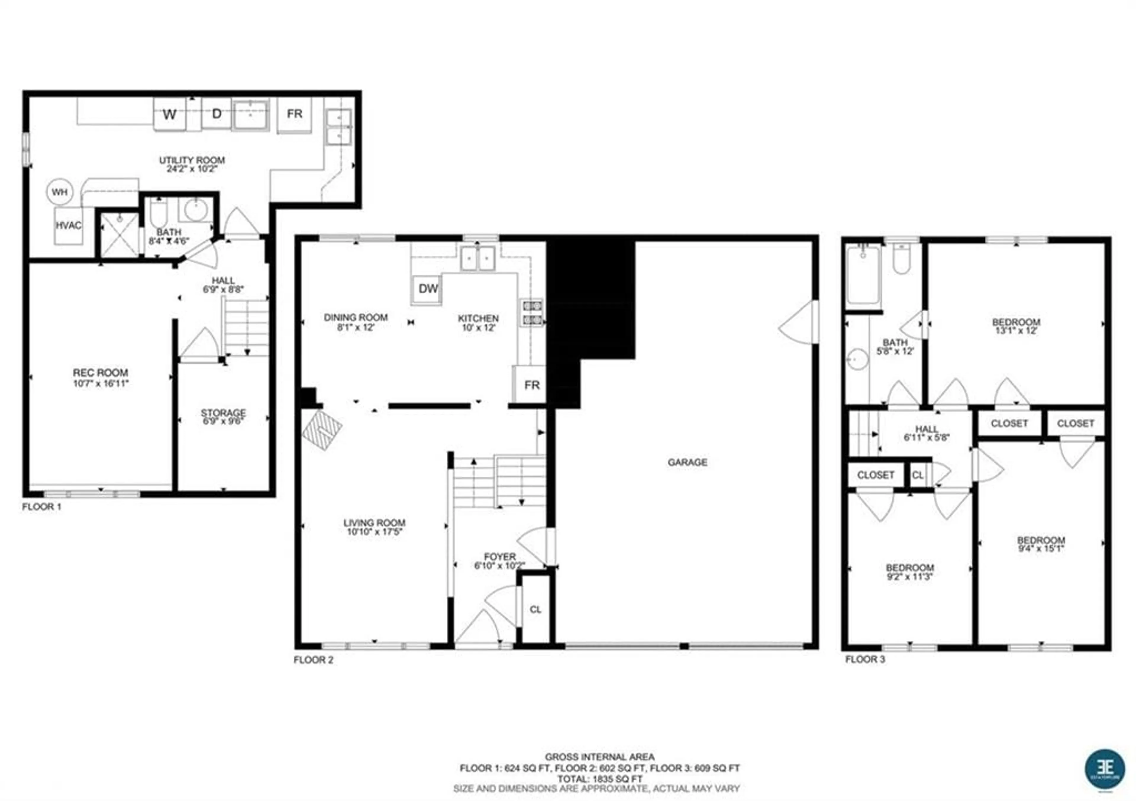 Floor plan for 2 Carmichael Crt, Orillia Ontario L3V 7R6