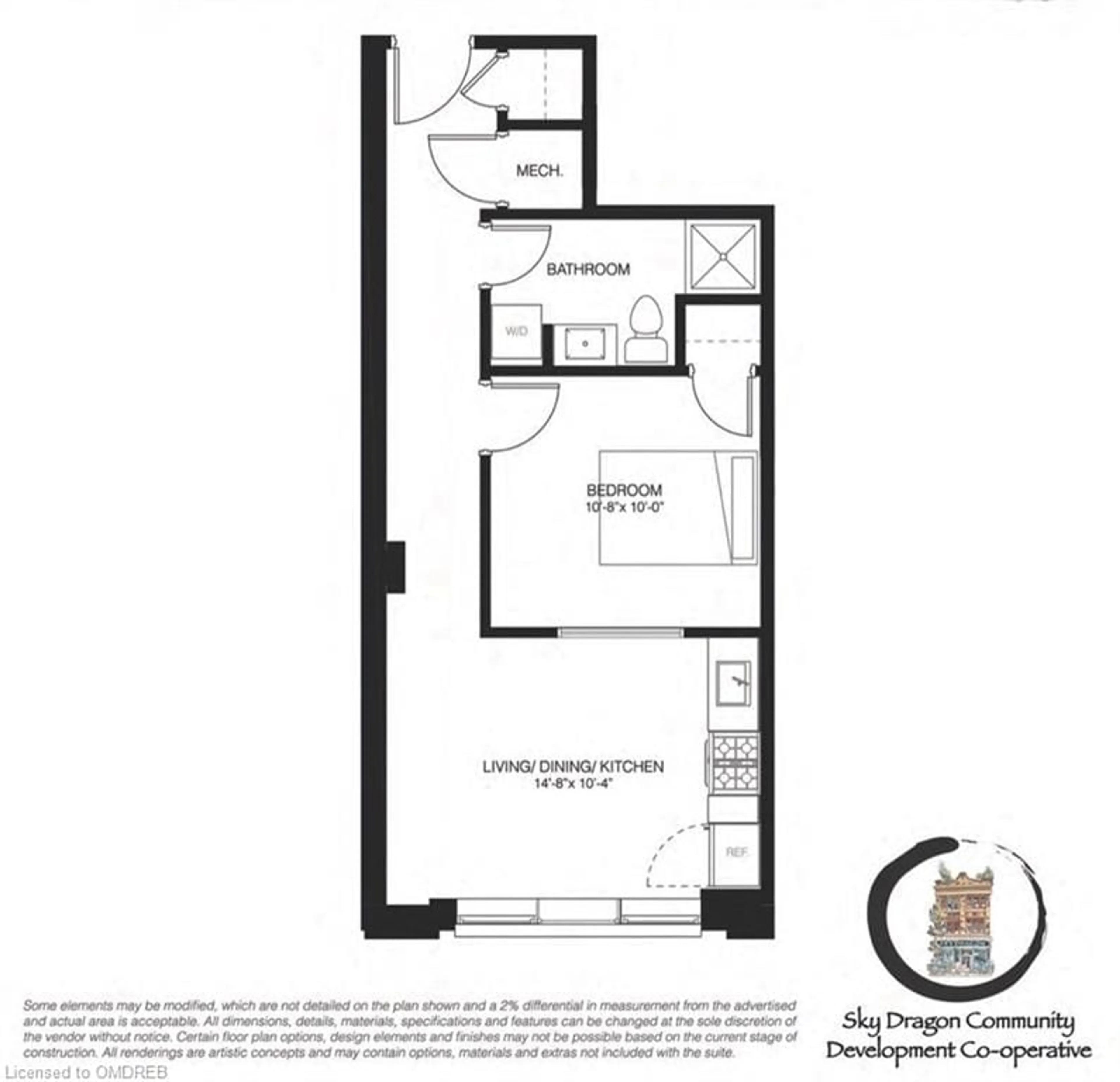 Floor plan for 27-29 King William St #3, Hamilton Ontario L8R 1A1