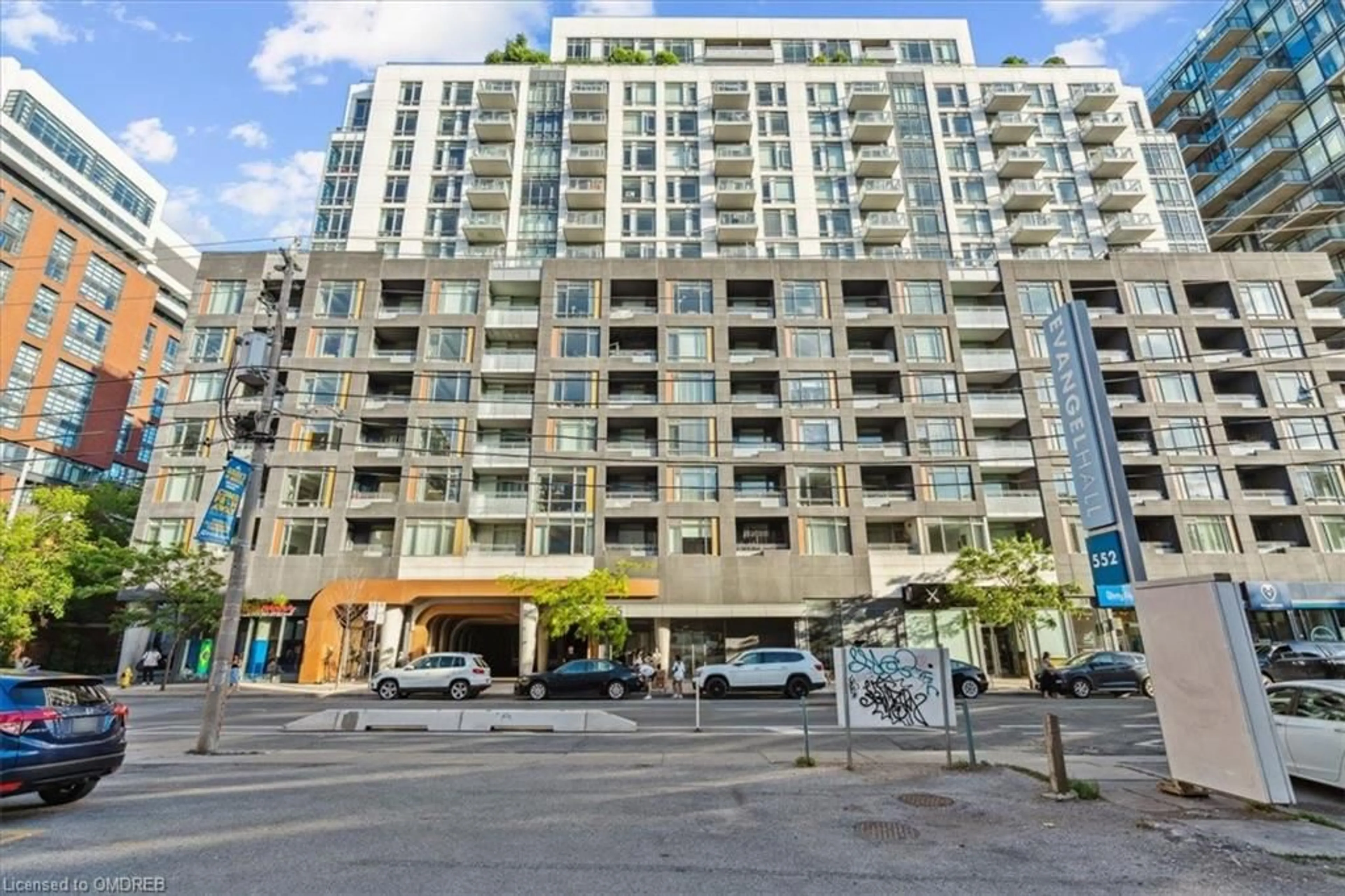A pic from exterior of the house or condo for 525 Adelaide St #803, Toronto Ontario M5V 1T6