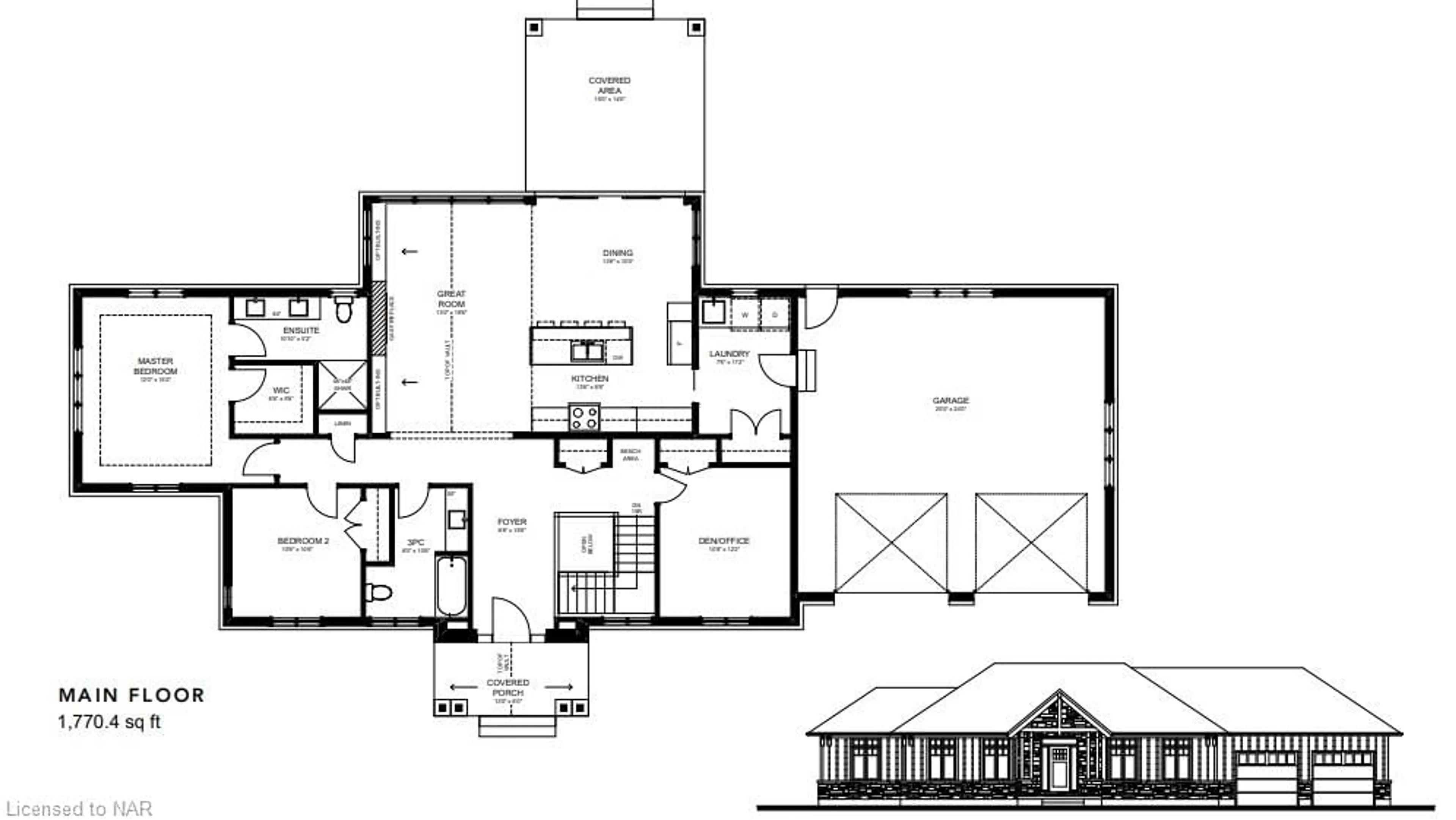 Floor plan for LOT 2 Burleigh Rd, Ridgeway Ontario L0S 1N0