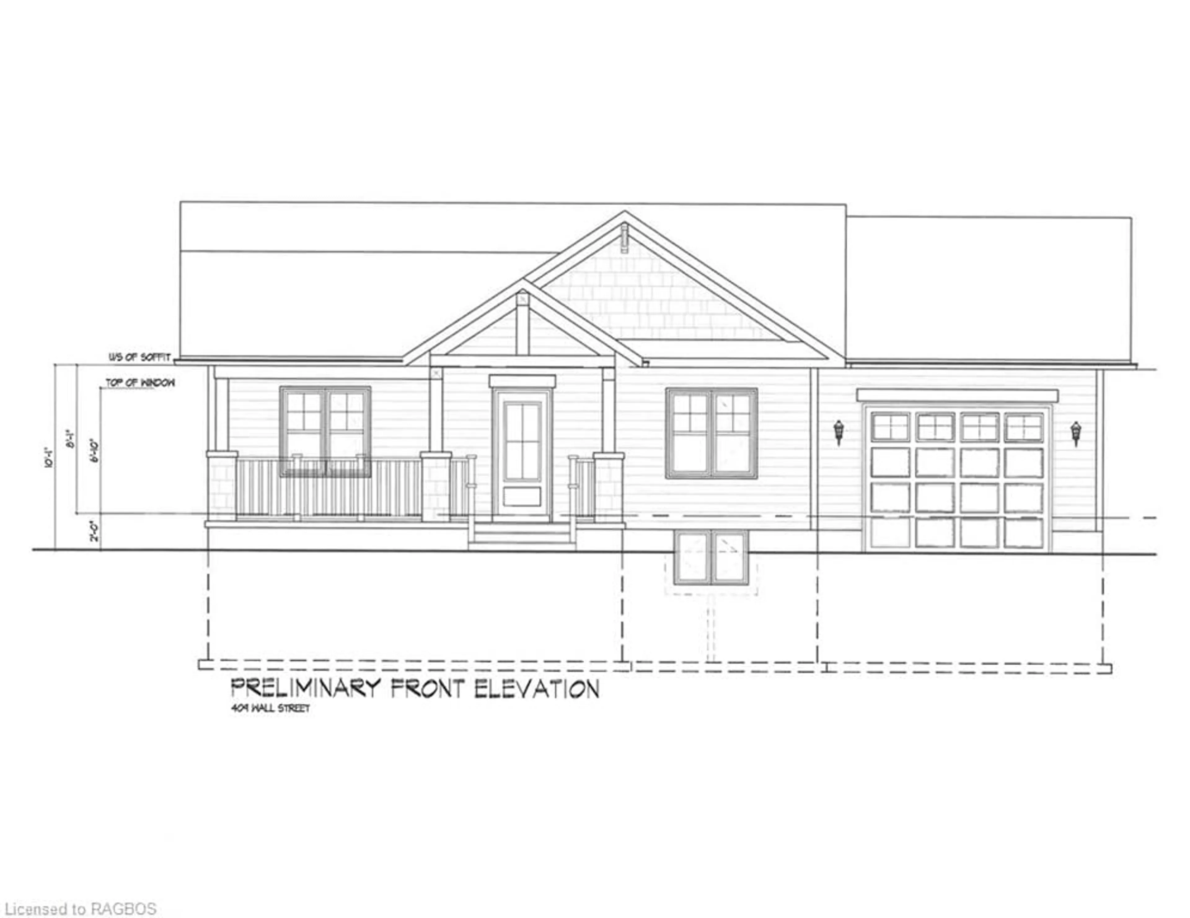 Floor plan for 409 Wall St, Kincardine Ontario N2Z 2H1