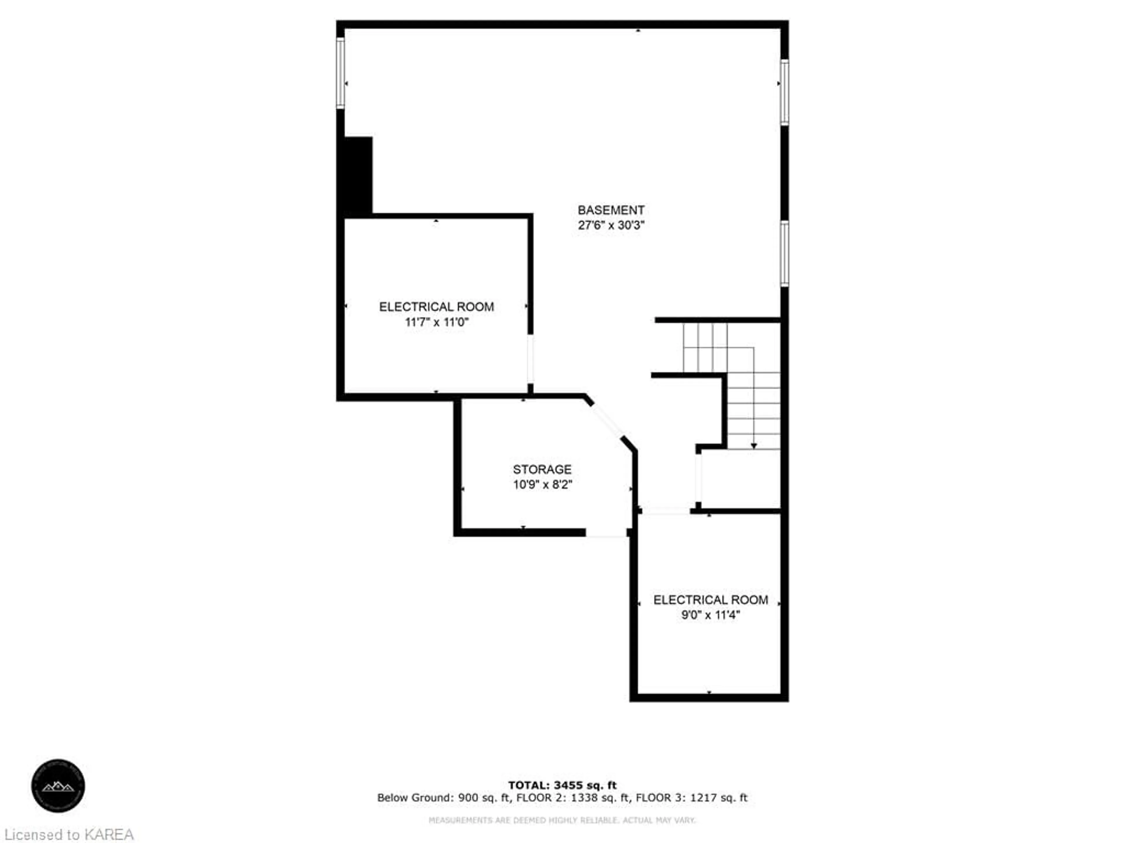 Floor plan for 5008 Fox Run Pl, Kingston Ontario K7P 0E4