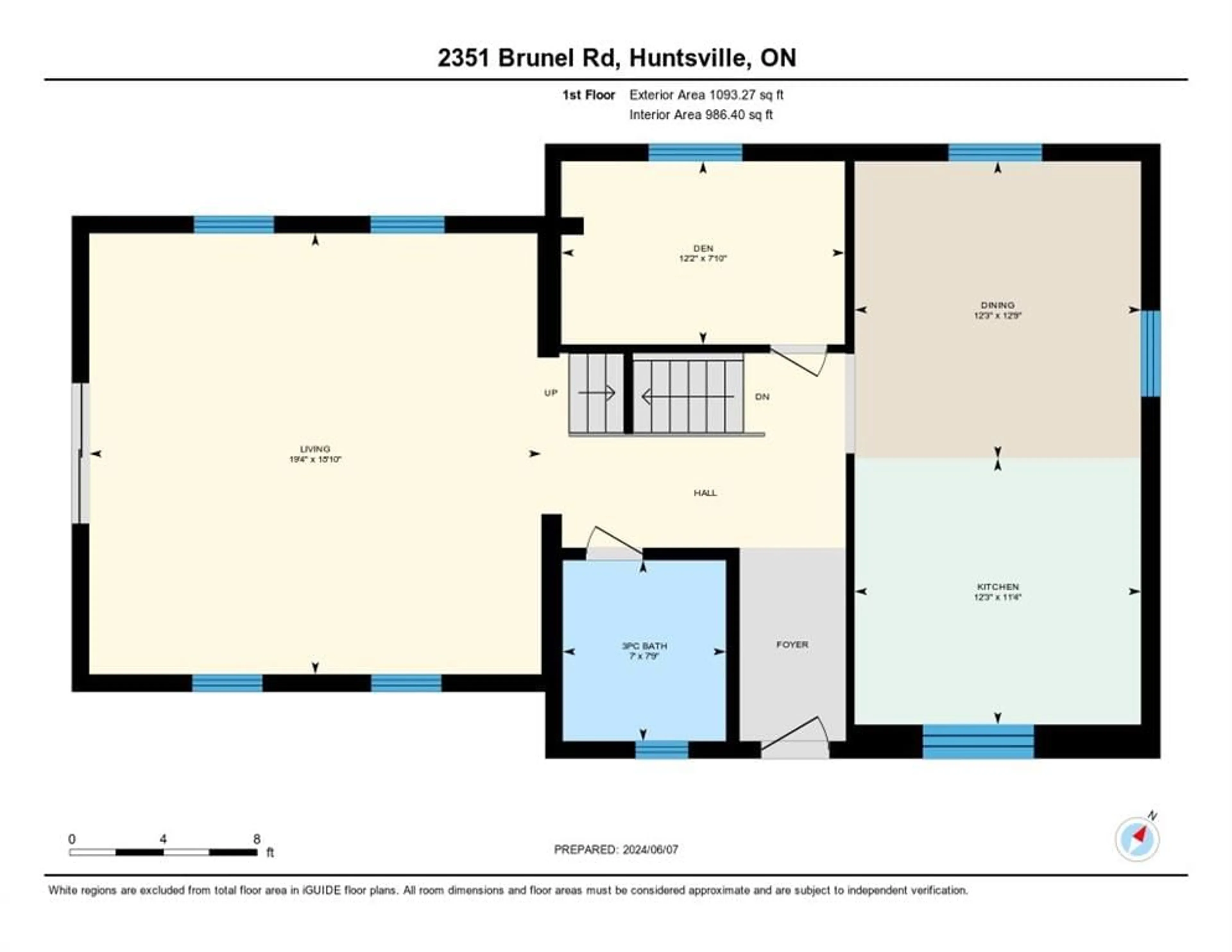 Floor plan for 2351 Brunel Rd, Huntsville Ontario P1H 2J3